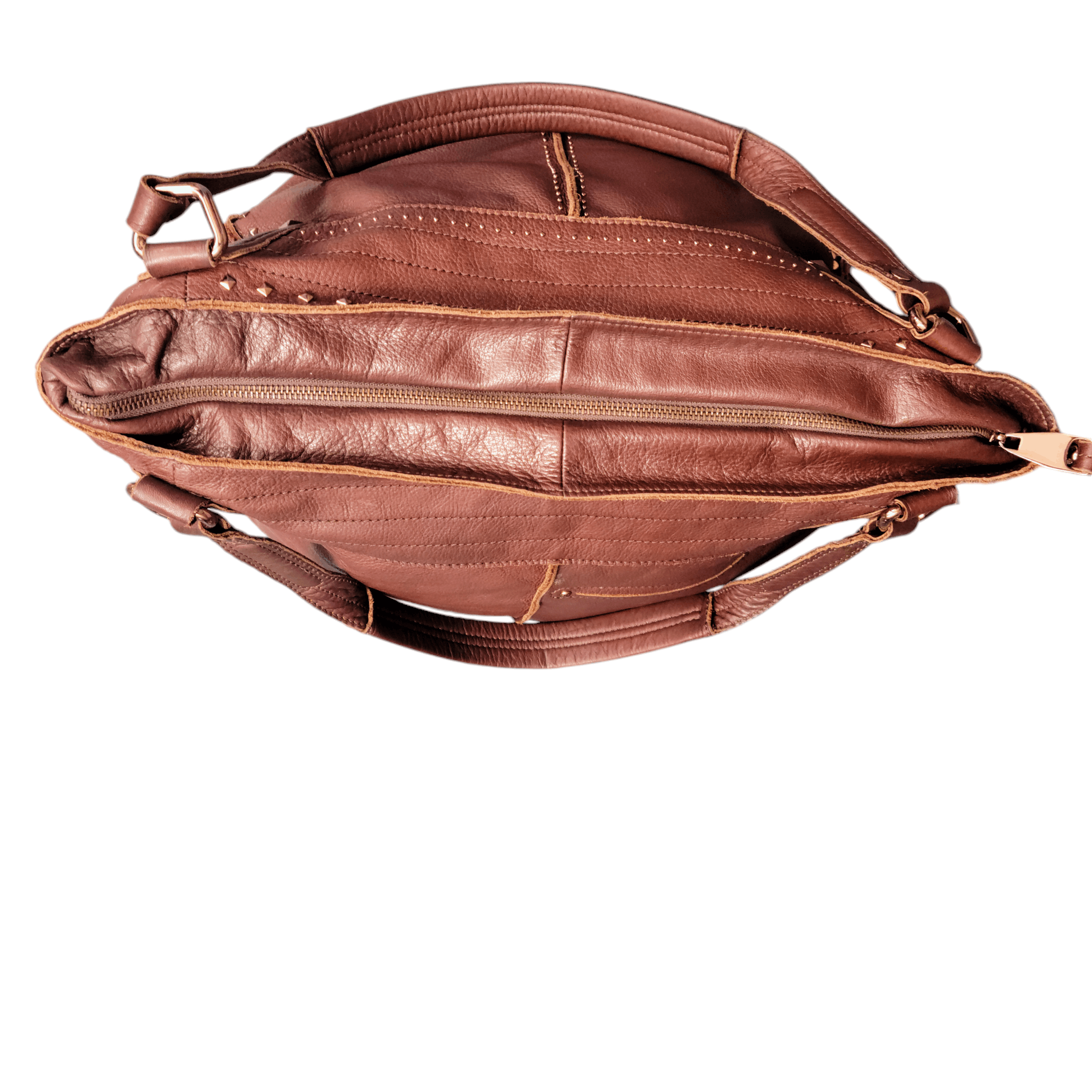 Other B Makowski Large Brown Leather Hobo Shoulder Bag Size ONE SIZE - 12 Thumbnail