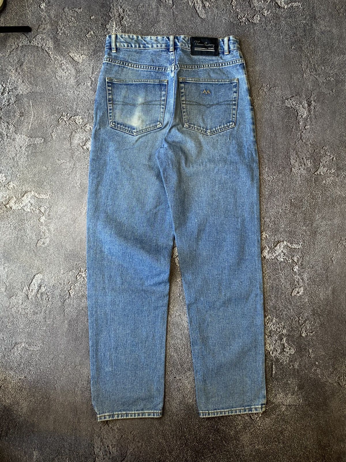 Burberry 90s Vintage Thomas Burberry denim jeans Size US 32 / EU 48 - 2 Thumbnail