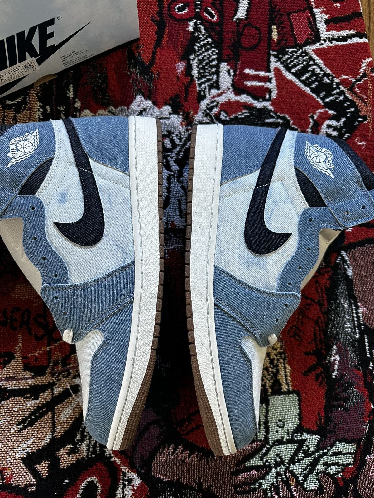 Jordan Brand Jordan 1 high - denim Size US 13 / EU 46 - 2 Thumbnail