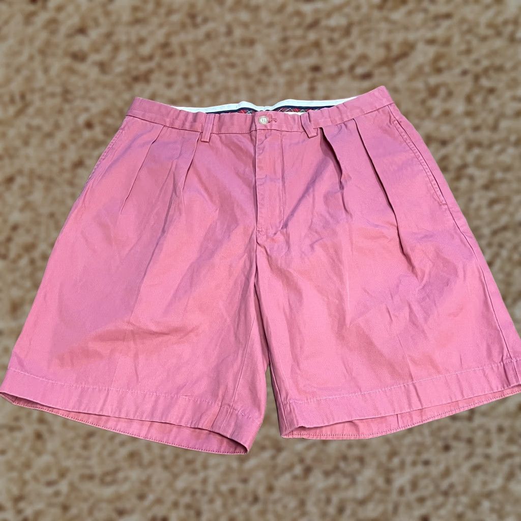 Polo Ralph Lauren Polo Golf Ralph Lauren Shorts Mens 33 Pink Fairway Short Embroidered Crest Casual Chino Pocketed 9in Inseam Mens Regular Classic Button Zipper Fly Size US XS / EU 42 / 0 - 1 Thumbnail