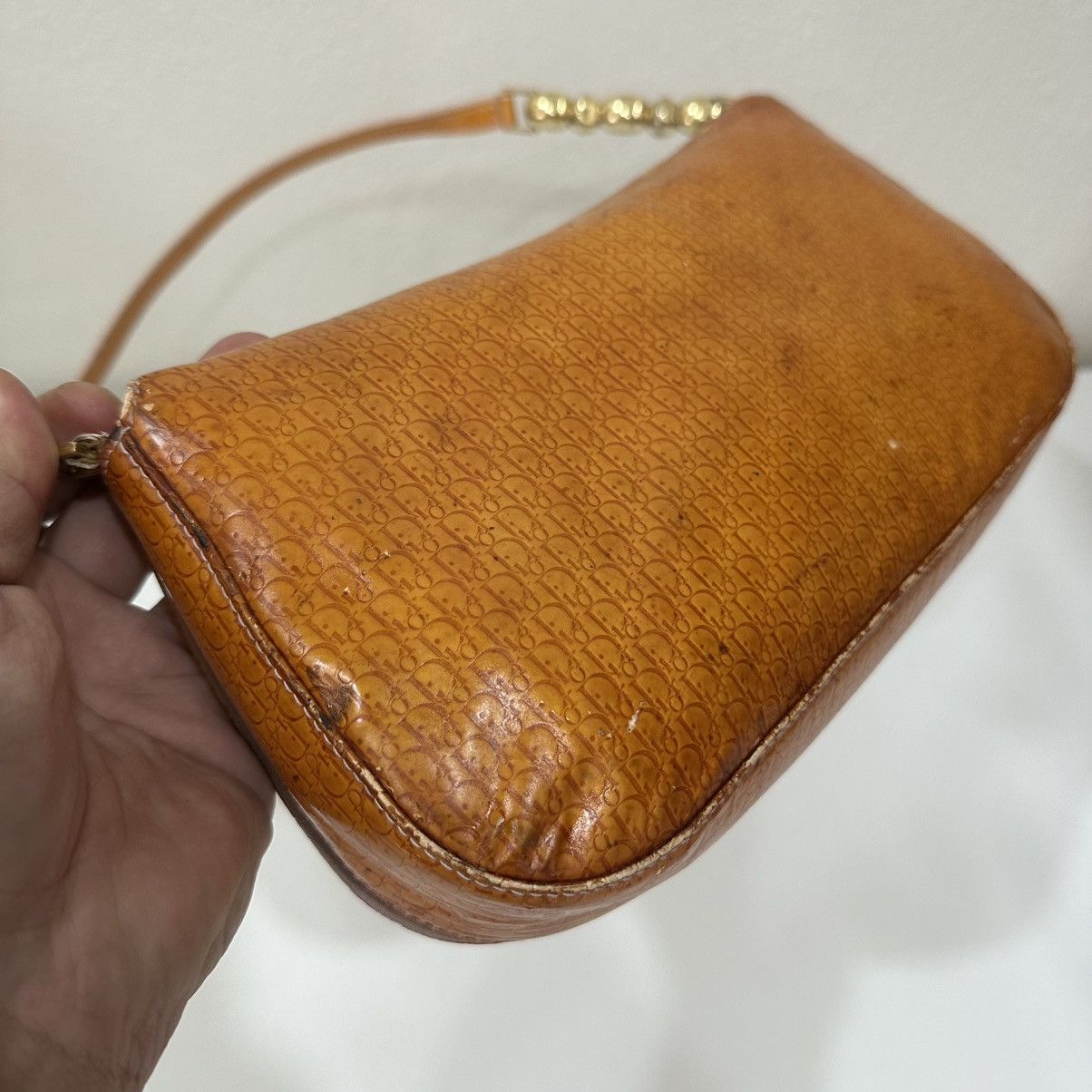 Dior ‼️LD‼️ CHRISTIAN DIOR MALICE OBLIQUE PATENT LEATHER SHOULDER Size ONE SIZE - 12 Thumbnail