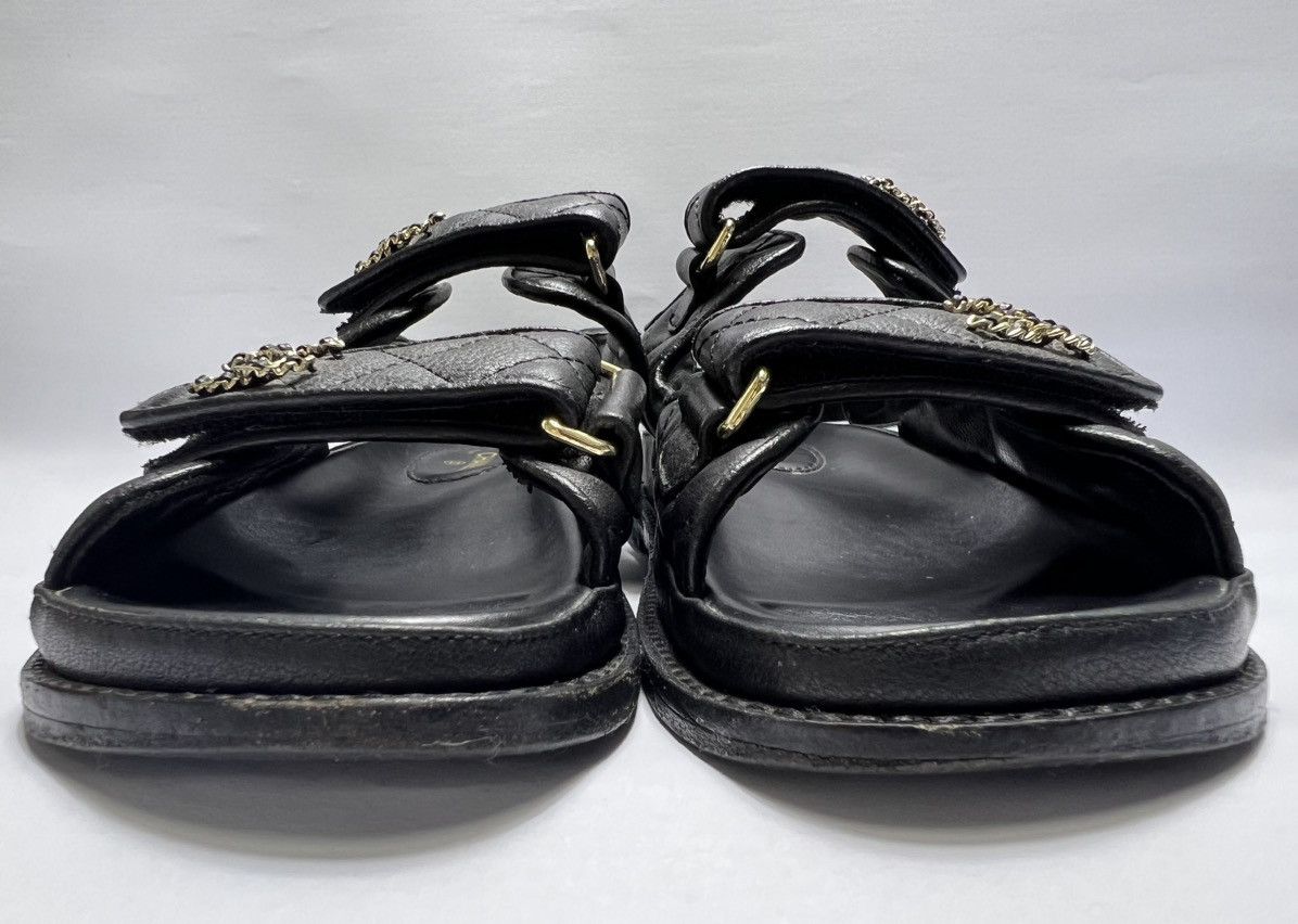 Chanel Chanel - Quilted Dad Sandals Size US 10 / IT 40 - 5 Thumbnail
