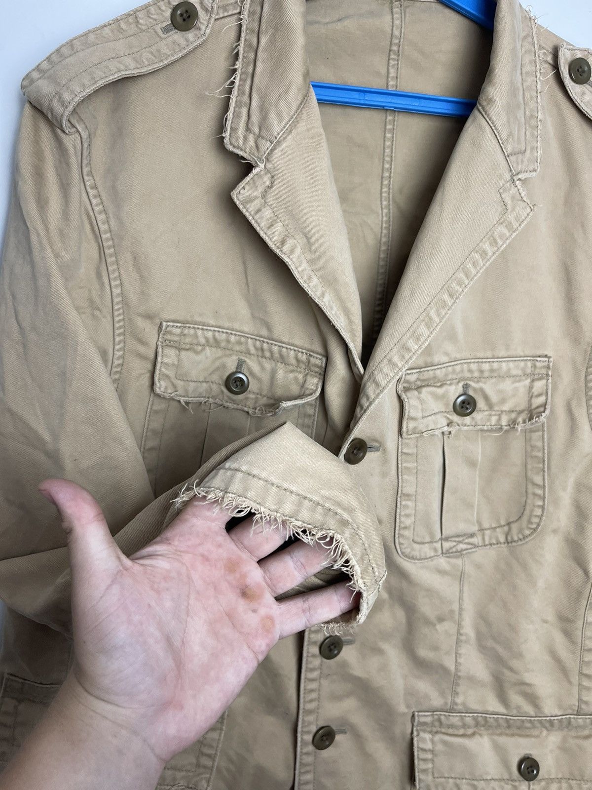 Other Vintage Military 90s Polo Ralph Lauren Coat style True Fade Size US XL / EU 56 / 4 - 4 Thumbnail