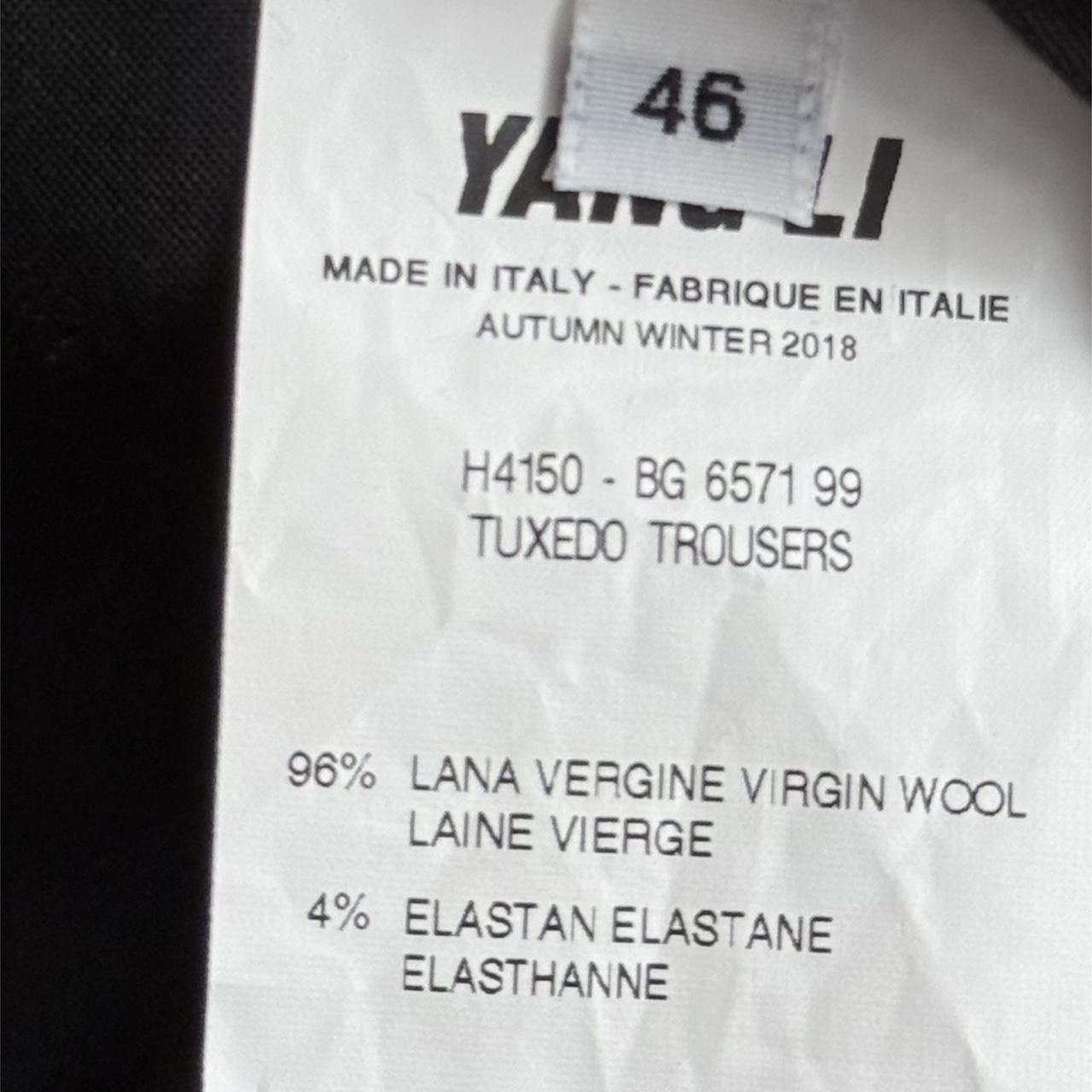 Yang Li YANG LI Raw Tuxedo Stripe Trouser Size US 30 / EU 46 - 5 Thumbnail