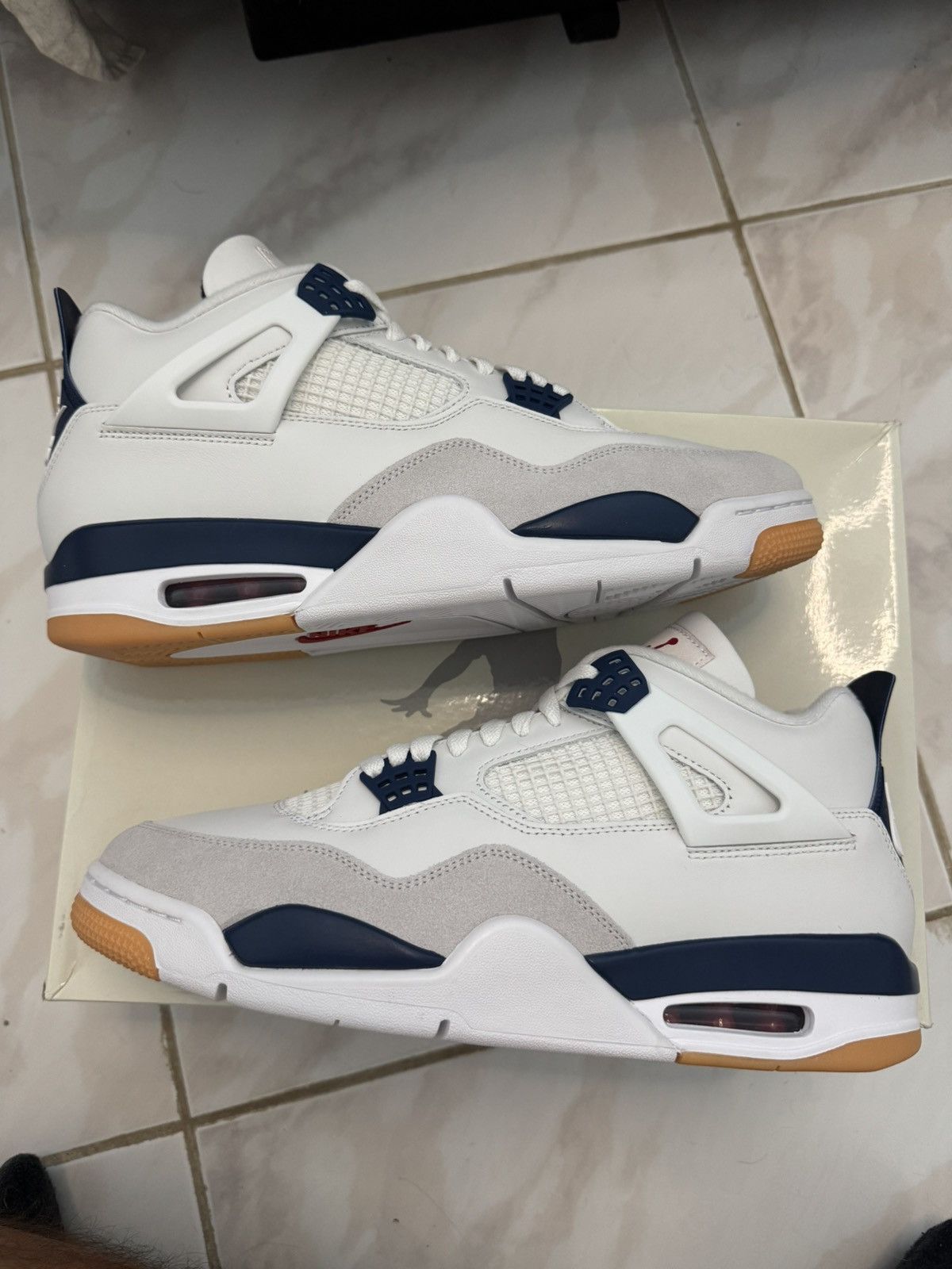 Jordan Brand Jordan 4 Retro SB Navy Size 12 DS Size US 12 / EU 45 - 1 Thumbnail