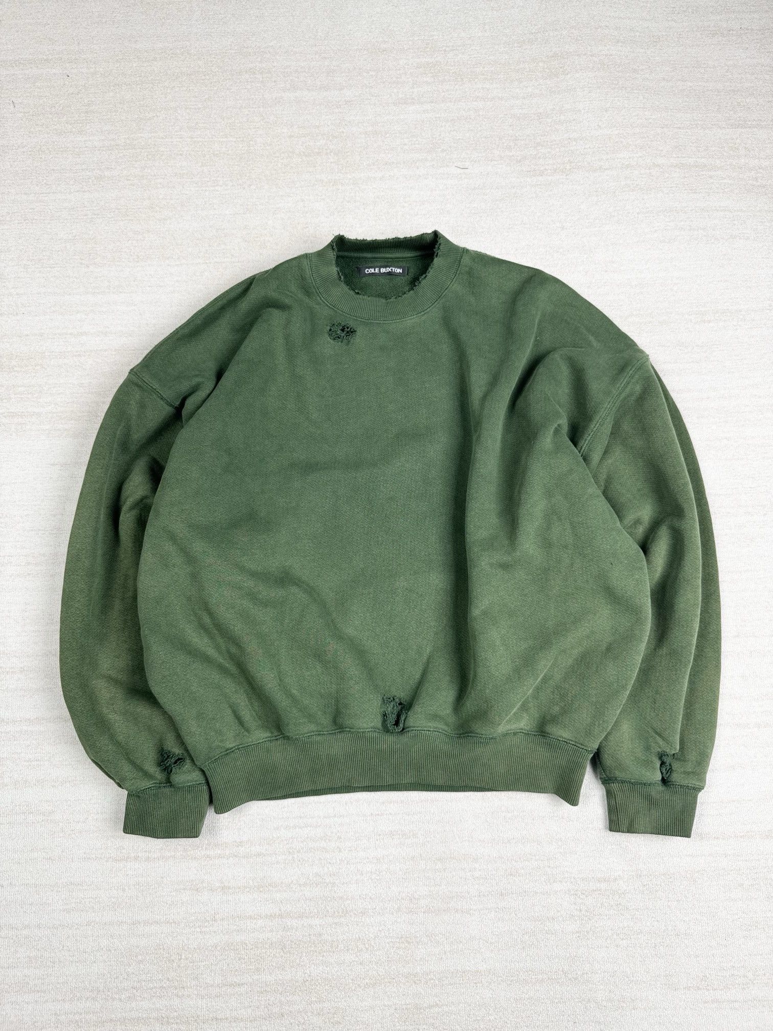Cole Buxton faded sweatshirt S Size US S / EU 44-46 / 1 - 1 Thumbnail