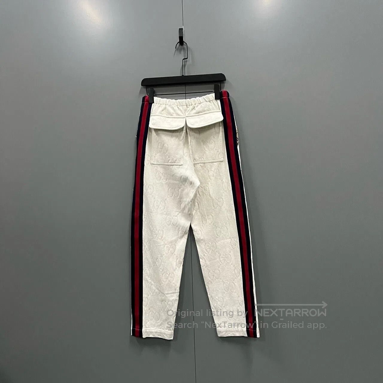 Gucci gucci gg logo printed long pants size 46. Size US 30 / EU 46 - 2 Thumbnail