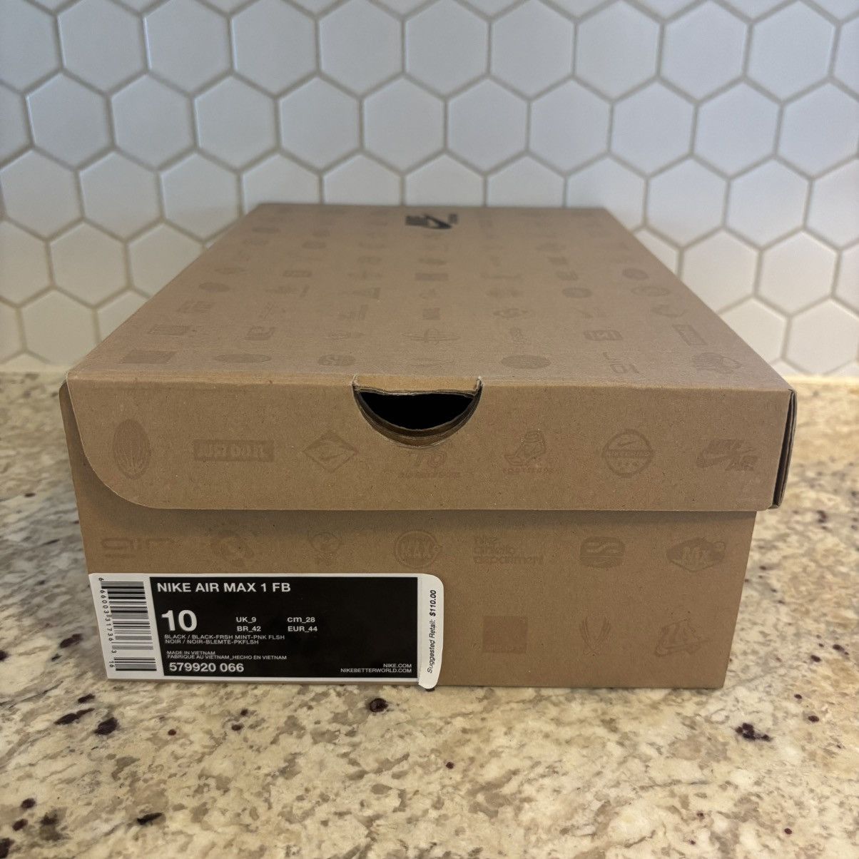 Kanye West × Nike Size 10 - Nike Air Max 1 FB Yeezy CLEAN W/Box Ship ASAP Size US 10 / EU 43 - 18 Thumbnail