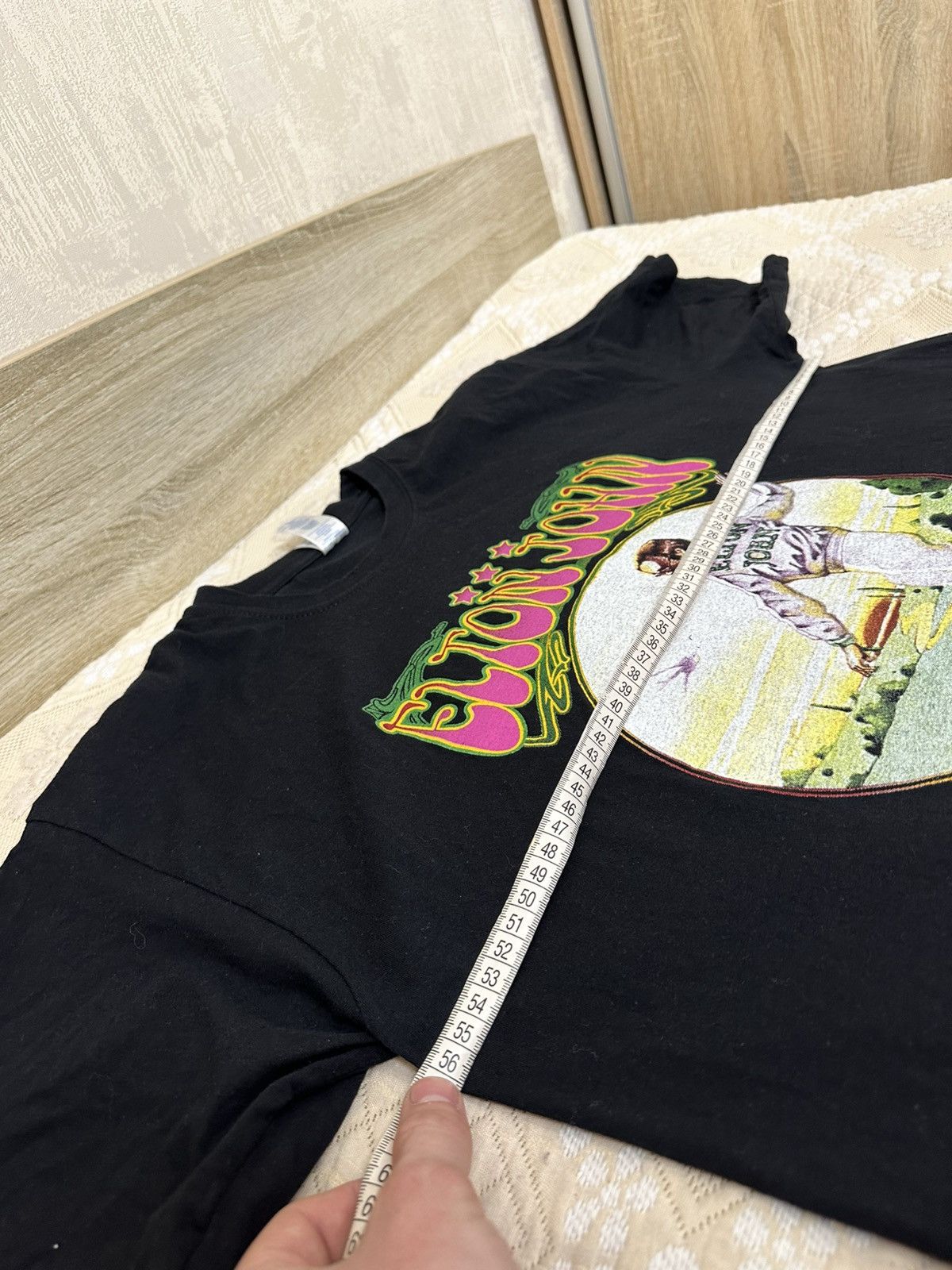 Band Tees 🔥 Elton John Goodbye Yellow Brick Road 2015 Tour T Shirt Size US XL / EU 56 / 4 - 9 Thumbnail