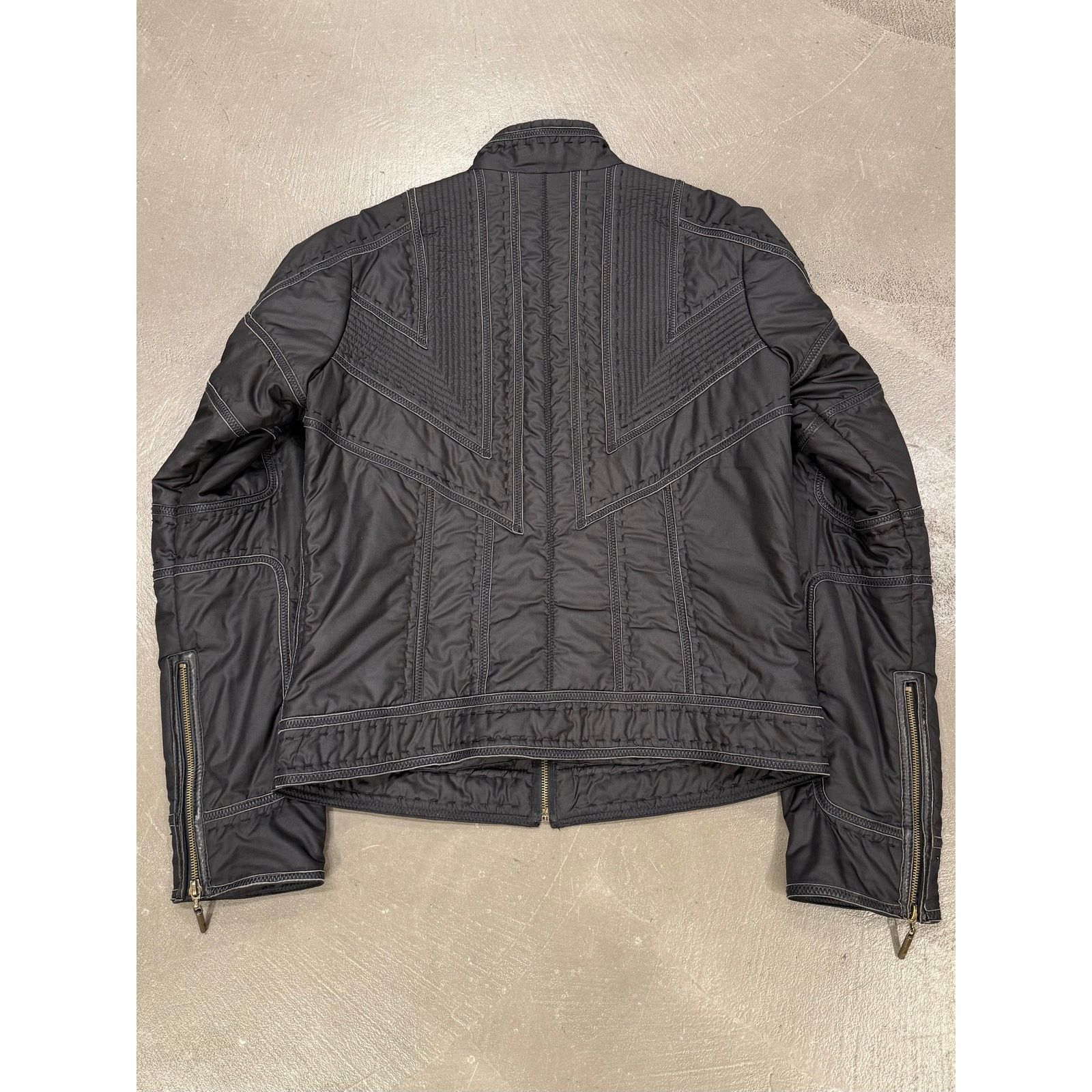 Roberto Cavalli A/W 2007 Cavalli paneled puffer jacket Size US L / EU 52-54 / 3 - 2 Thumbnail