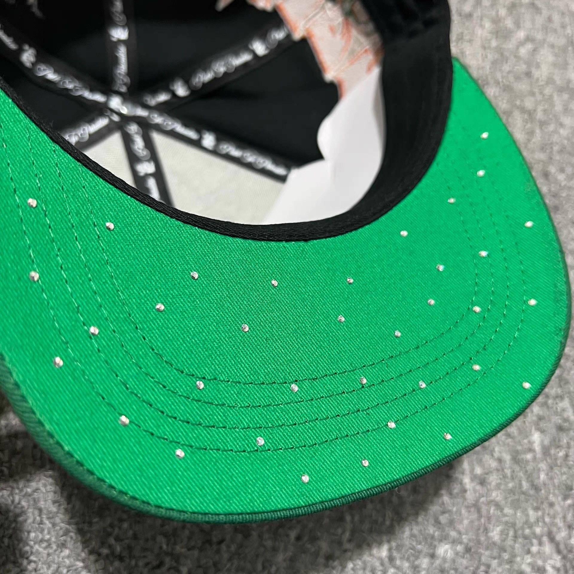 HELLSTAR Hellstar street curved brim baseball cap sun hat。 Q7 Size ONE SIZE - 4 Thumbnail
