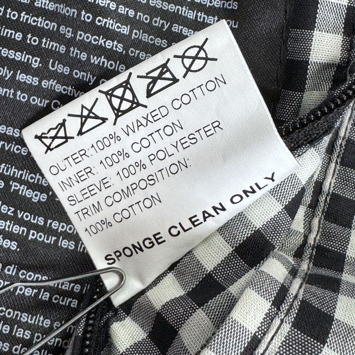 Barbour Barbour International Black Streak Axle Waxed Quilted Jacket Size L / US 10 / IT 46 - 18 Thumbnail