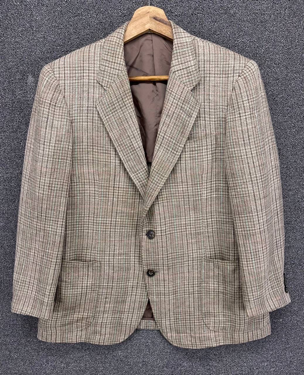 Burberry Vintage Burberry Rare Wool Blazer Coat Jacket Size US S / EU 44-46 / 1 - 1 Thumbnail