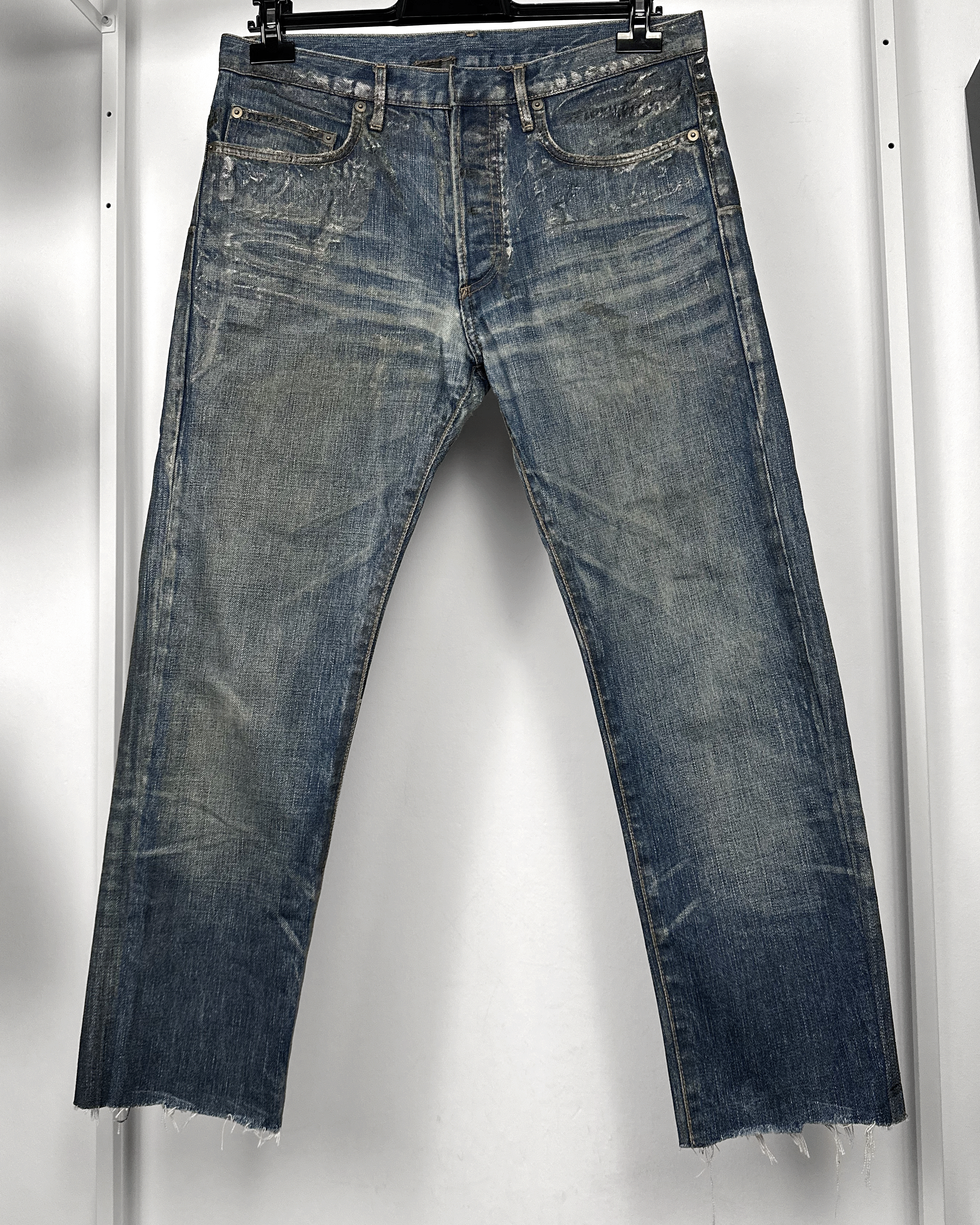 Dior Dior Homme Luster Wax Cropped Jeans Size US 32 / EU 48 - 3 Thumbnail
