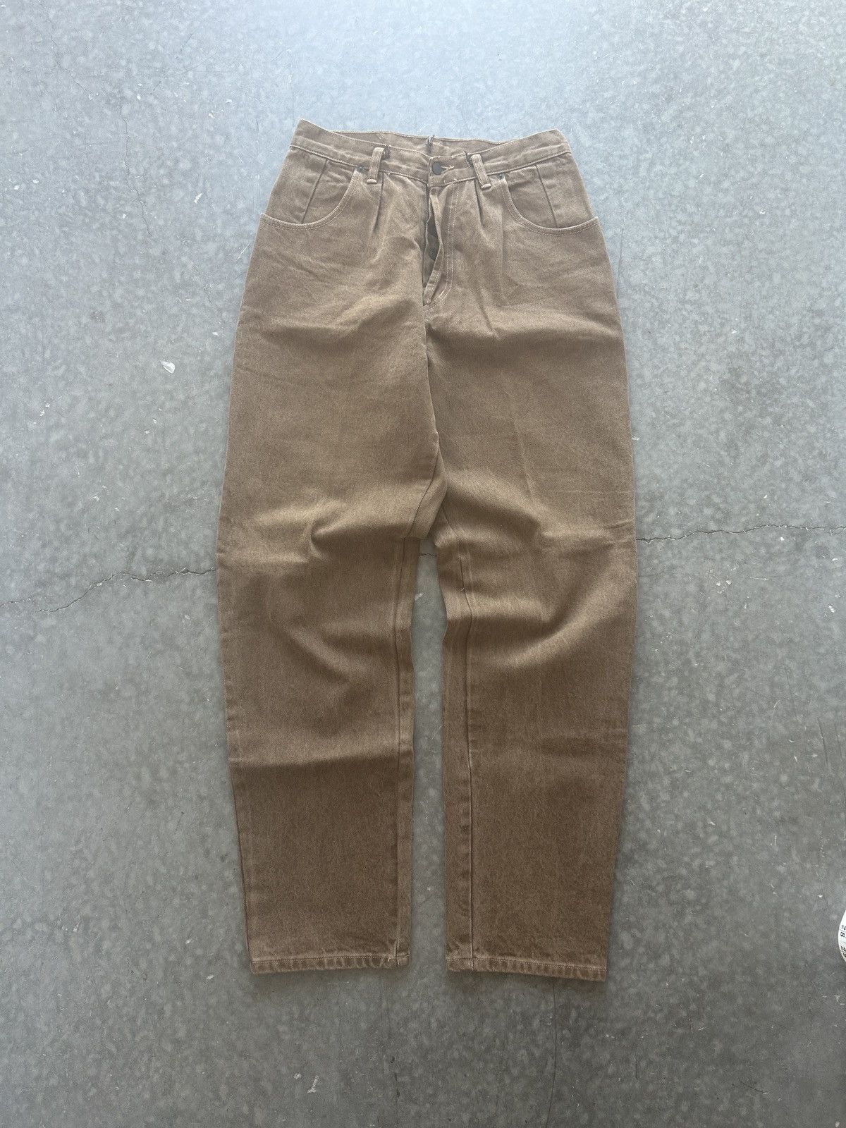 Pepe Jeans × Vintage Vintage 90s Pepe Brown Denim Jeans 30x33 Size US 30 / EU 46 - 1 Thumbnail