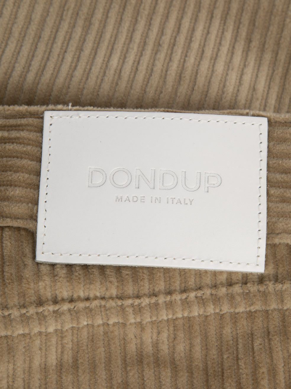 Dondup Camel Brown Koons Velvet Trousers Size 28" / US 6 / IT 42 - 4 Thumbnail