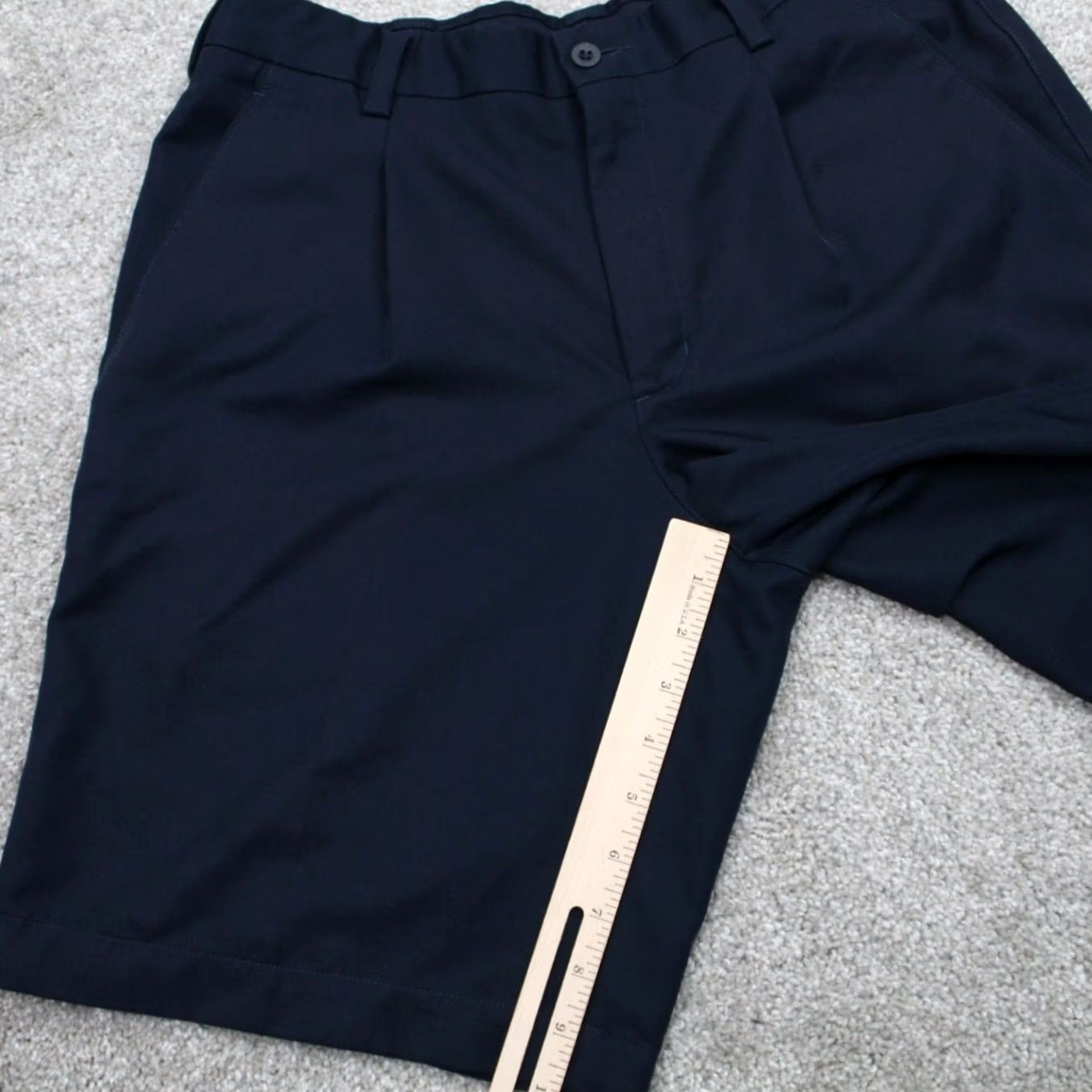Nike Nike Dri-Fit UV Shorts Mens 36 Blue Chino Regular Stretch 9" Inseam Shorts Size US 36 / EU 52 - 3 Thumbnail