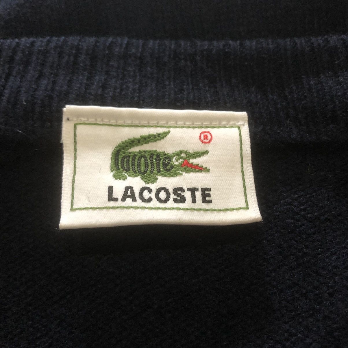 Lacoste V Neck Lacoste V Neck Sweater Size US L / EU 52-54 / 3 - 5 Thumbnail