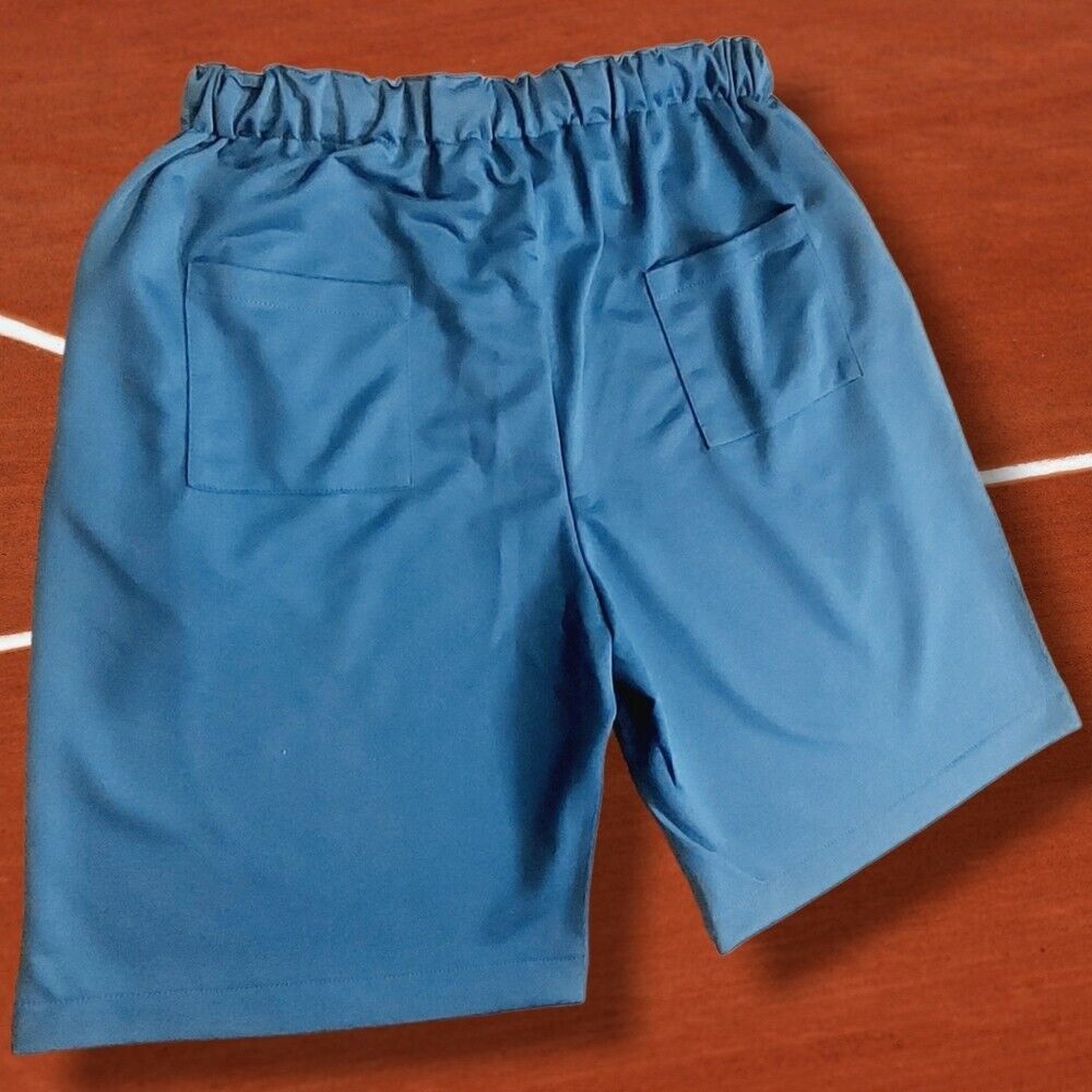 Other Men's Casual Blue Elastic Waist Shorts w. Drawstring |NEW| Size US 35 - 3 Thumbnail