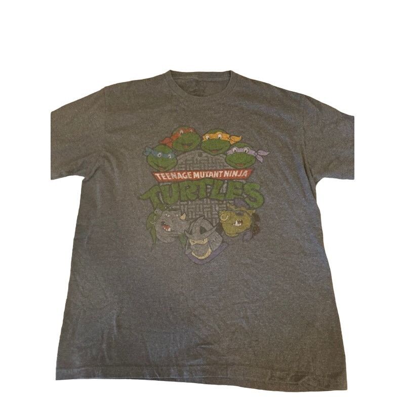 Nickelodeon TMNT Vintage Teenage Mutant Ninja Turtles Men's T Shirt XL Size US XL / EU 56 / 4 - 1 Thumbnail