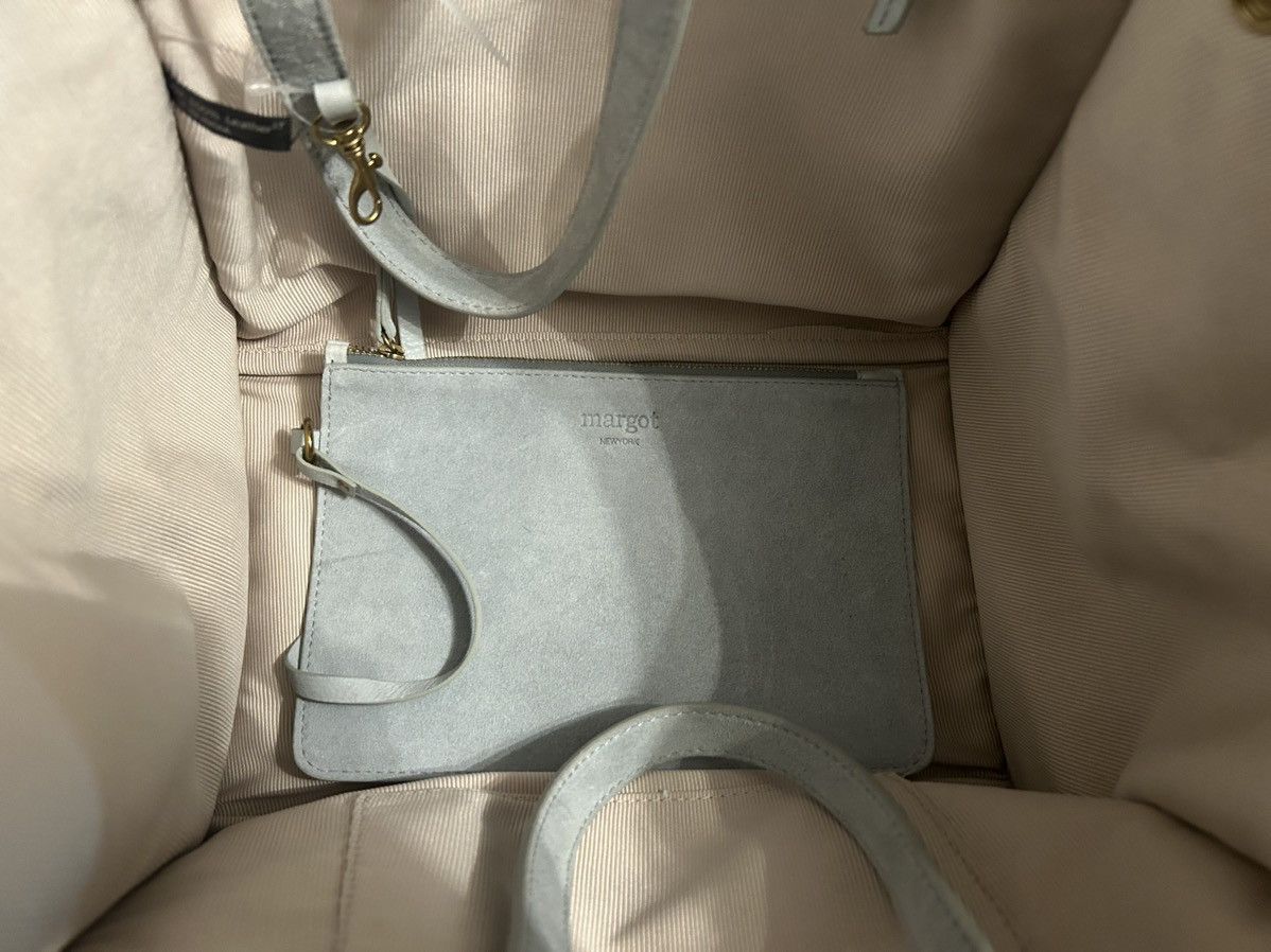 Designer Margot New York Suede Tote Bag with Mini Purse Size ONE SIZE - 2 Thumbnail