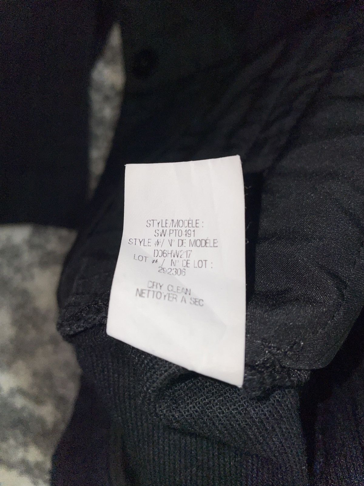 Helmut Lang Helmut Lang Womens Size 8 Black Straight front pants Size 30" / US 8 / IT 44 - 10 Thumbnail