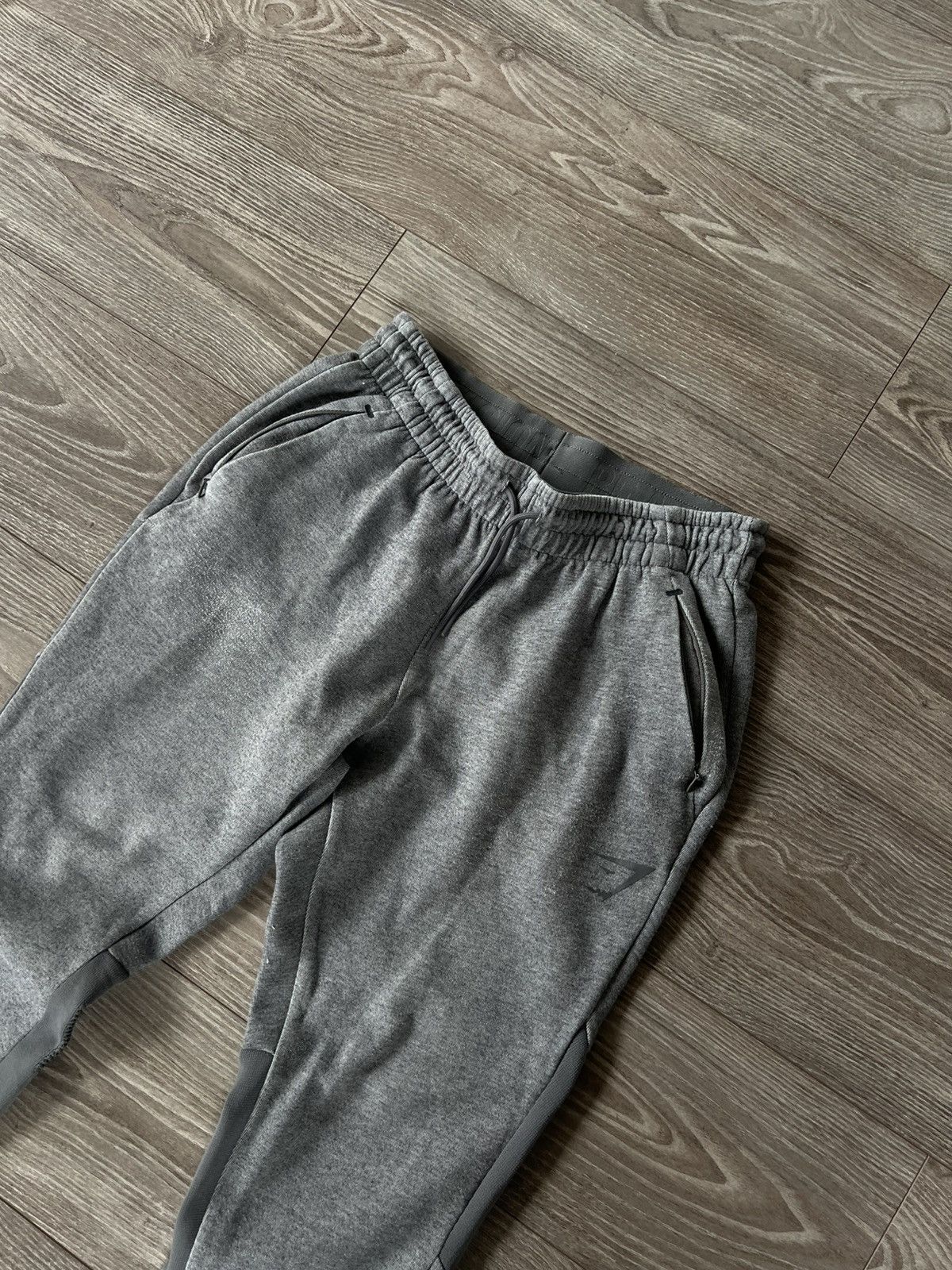 Gymshark Gymshark Onyx Pro Cotton David Laid Gray Joggers Size US 31 - 5 Thumbnail
