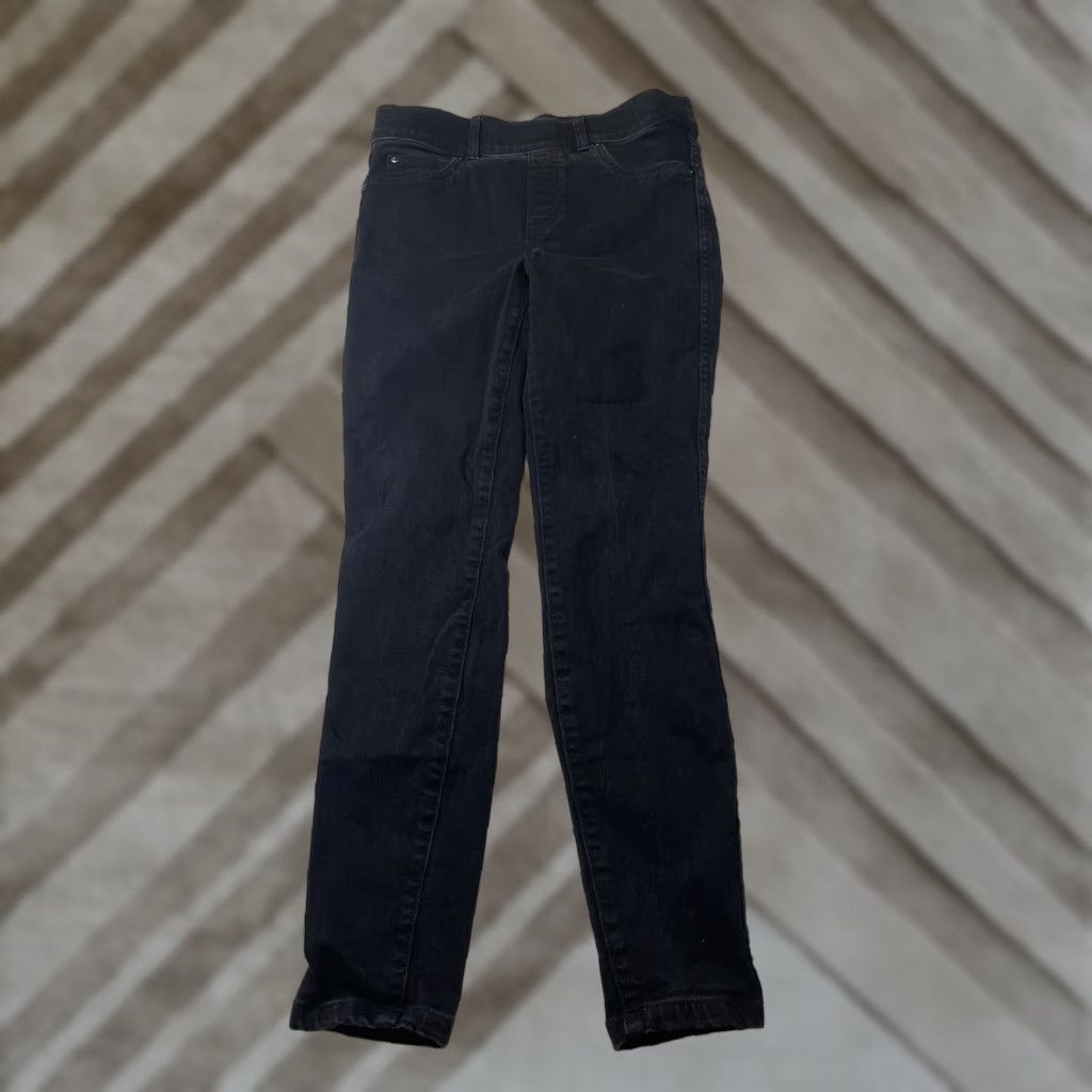 Spanx SPANX Skinny Ankle Pants Black Womens Small Pull On High Waist Shaping 20278R Jeans Size 28" / US 6 / IT 42 - 1 Thumbnail