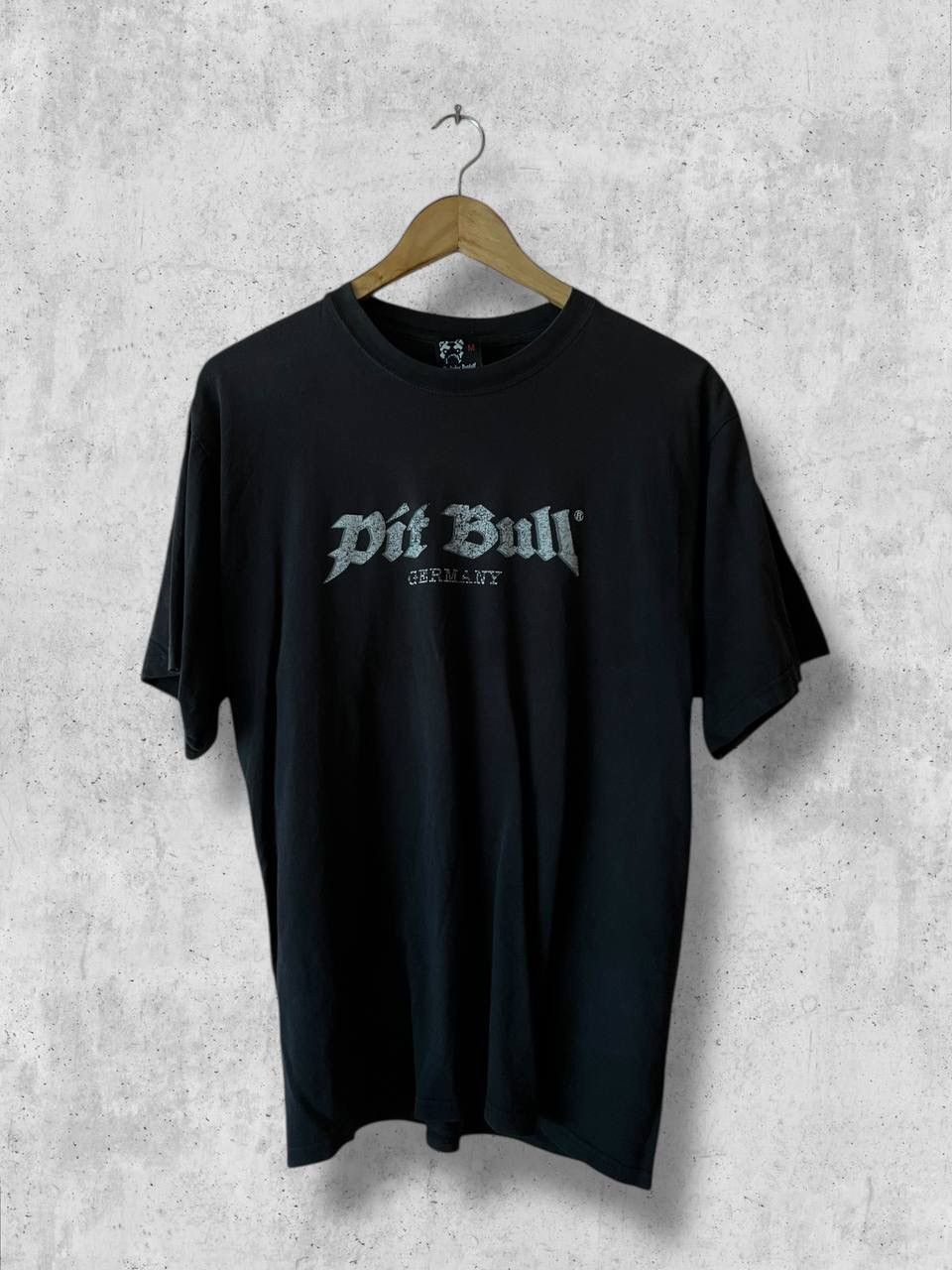 Vintage Pit Bull Germany 🇩🇪 BARE KNUCKLE back tee t shirt vintage ban Size US M / EU 48-50 / 2 - 2 Thumbnail