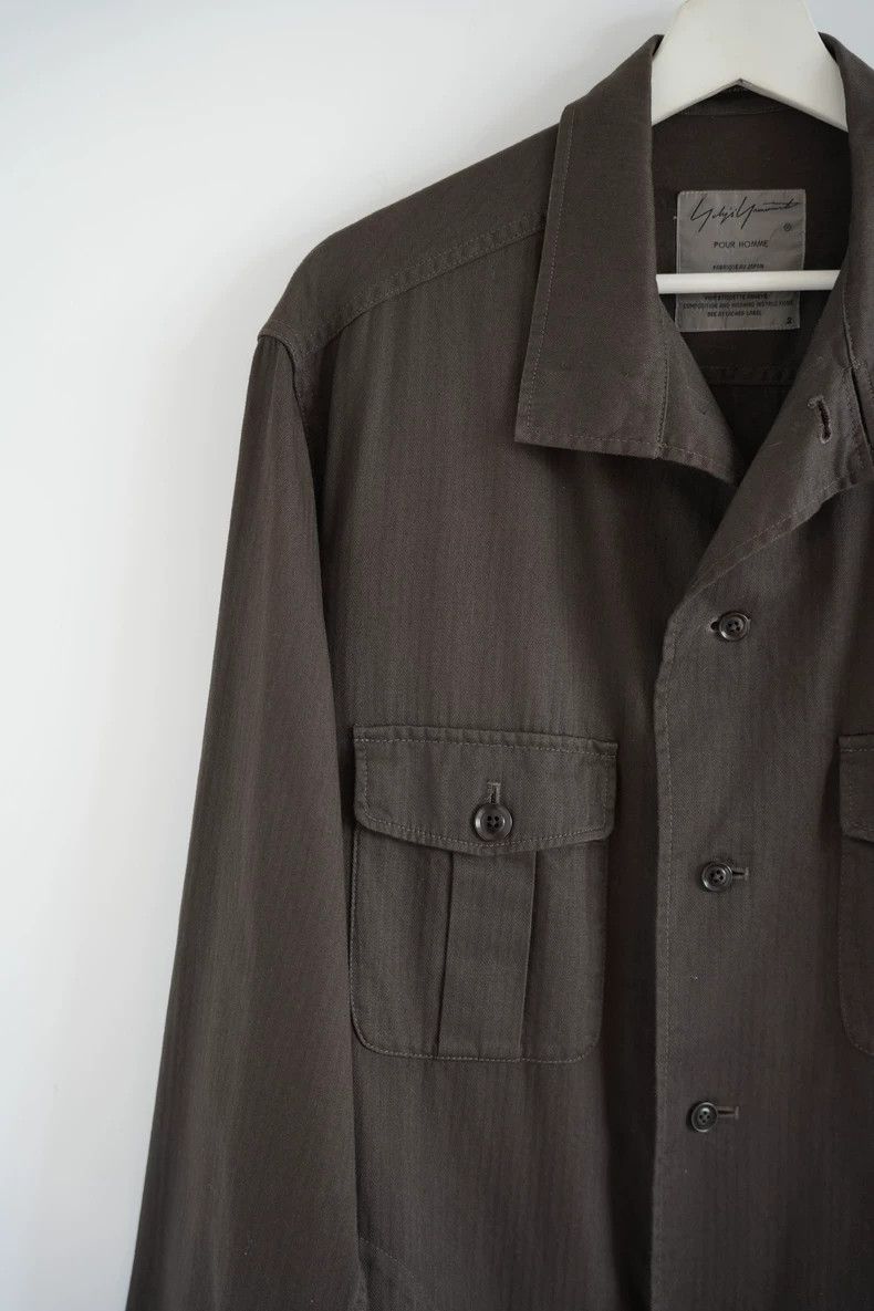 Yohji Yamamoto yohji yamamoto17. Dead Wood Brown Belt Coat 2503-Nextarrow Size US M / EU 48-50 / 2 - 5 Thumbnail