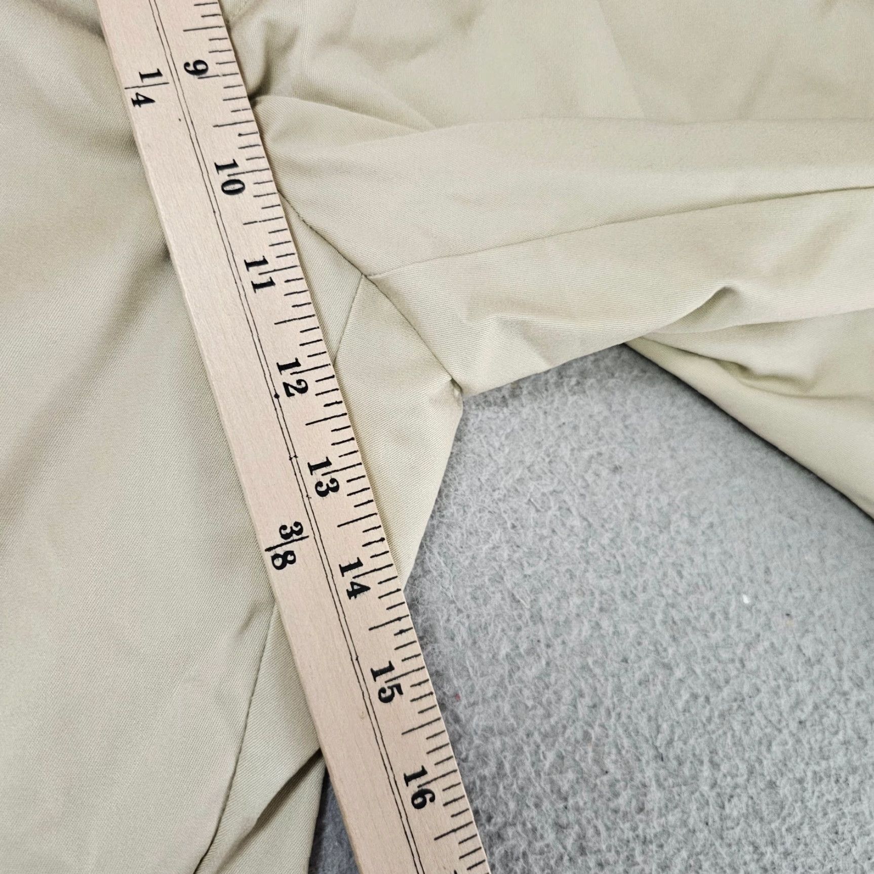 Vintage Kirkland Dress Pants Mens 34x30 Tan Classic Fit Comfort Non Iron Pleated Cotton Dress Pants Mens 34 Tan Classic Fit Cotton Pants Holiday 90s? Size US 34 / EU 50 - 4 Thumbnail