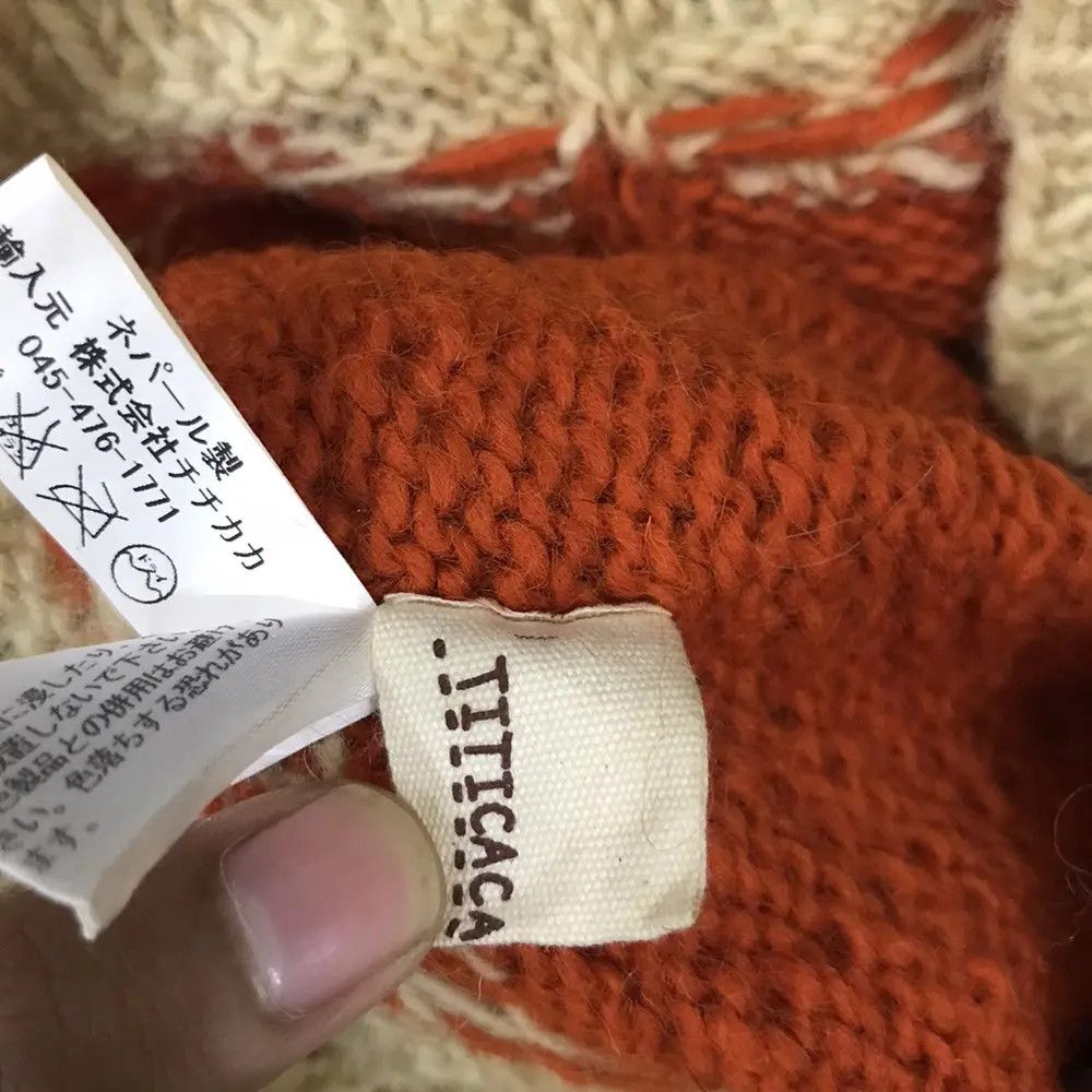 Japanese Brand × Kapital × Vintage Titicaca Knit Beanie Hat Size ONE SIZE - 5 Thumbnail