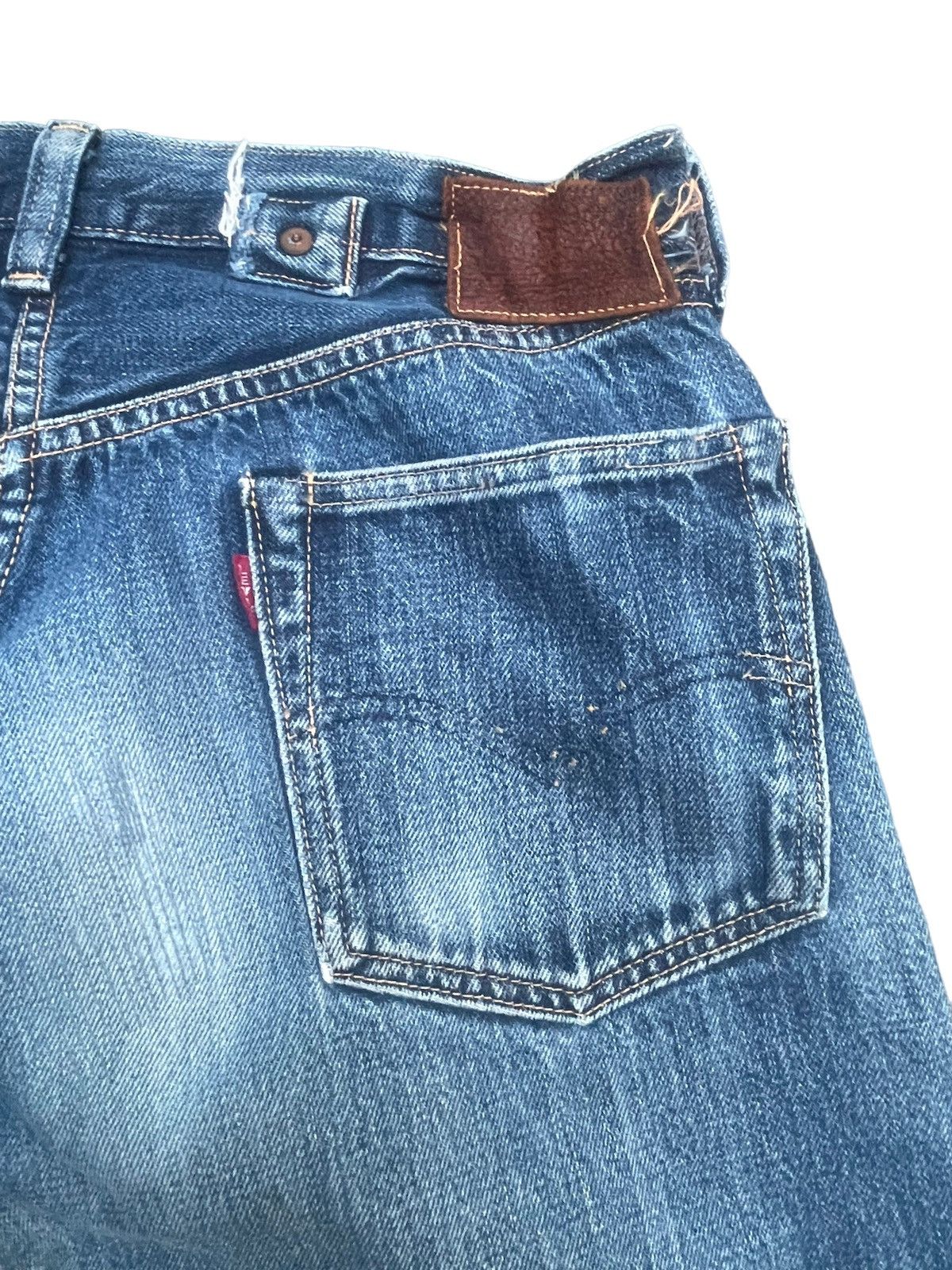 Levi's Vintage 2005 Levis 501 E 1937 Selvedge Denim Size US 31 - 13 Thumbnail