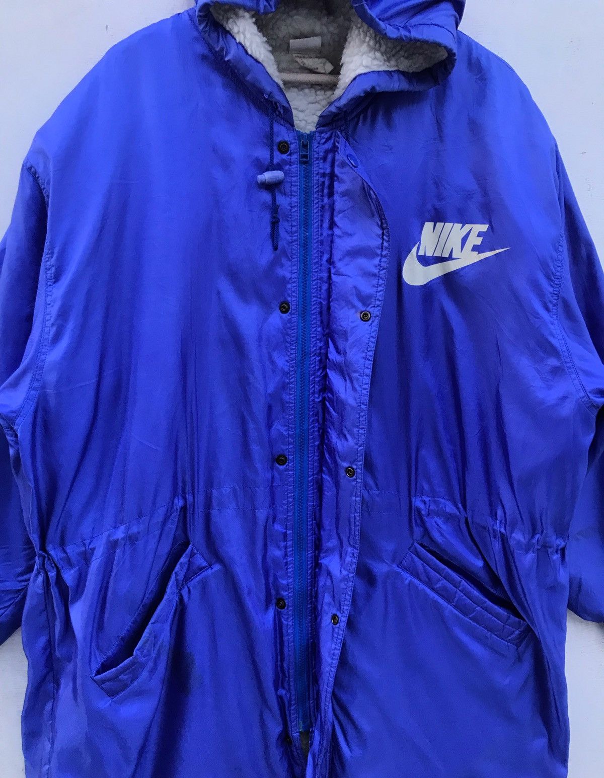 Vintage NIKE windbreaker Men’s Jacket Hoodie made in Japan
