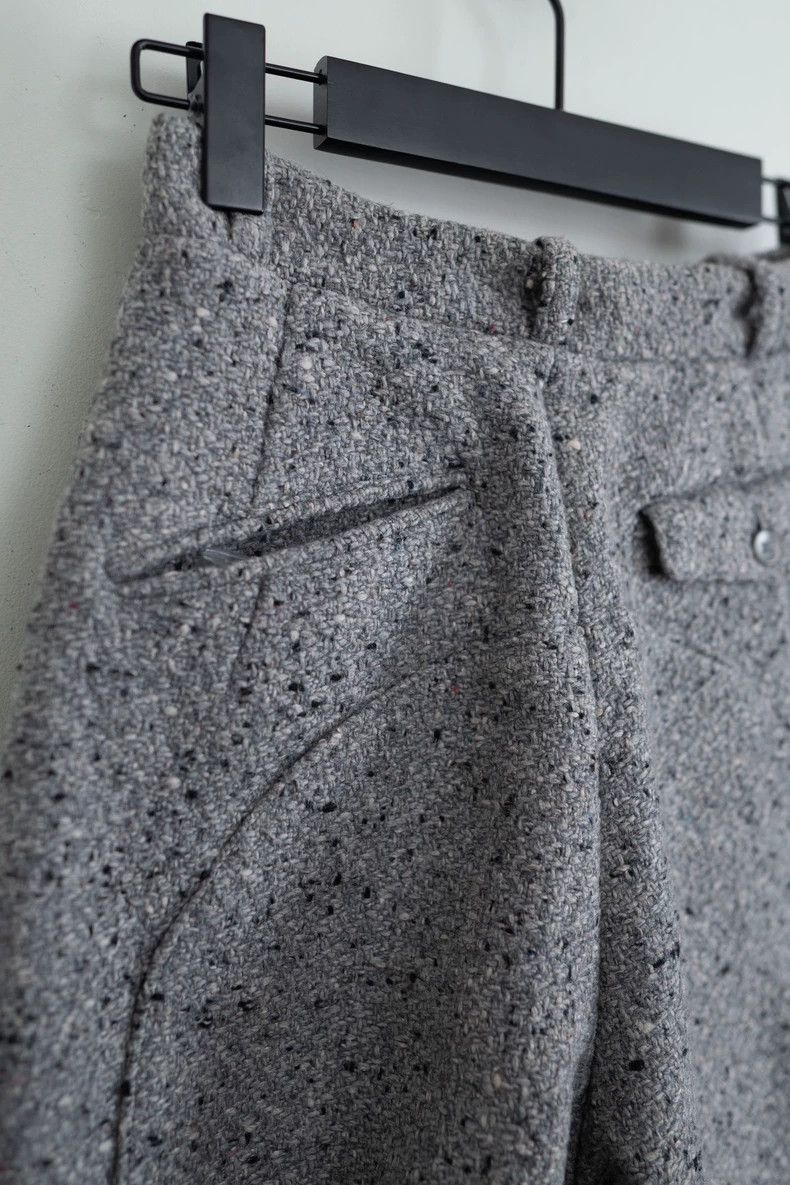 Yohji Yamamoto Yohji Yamamoto size os Cocoon-shaped tapered sesame-grain Size US 28 / EU 44 - 7 Thumbnail