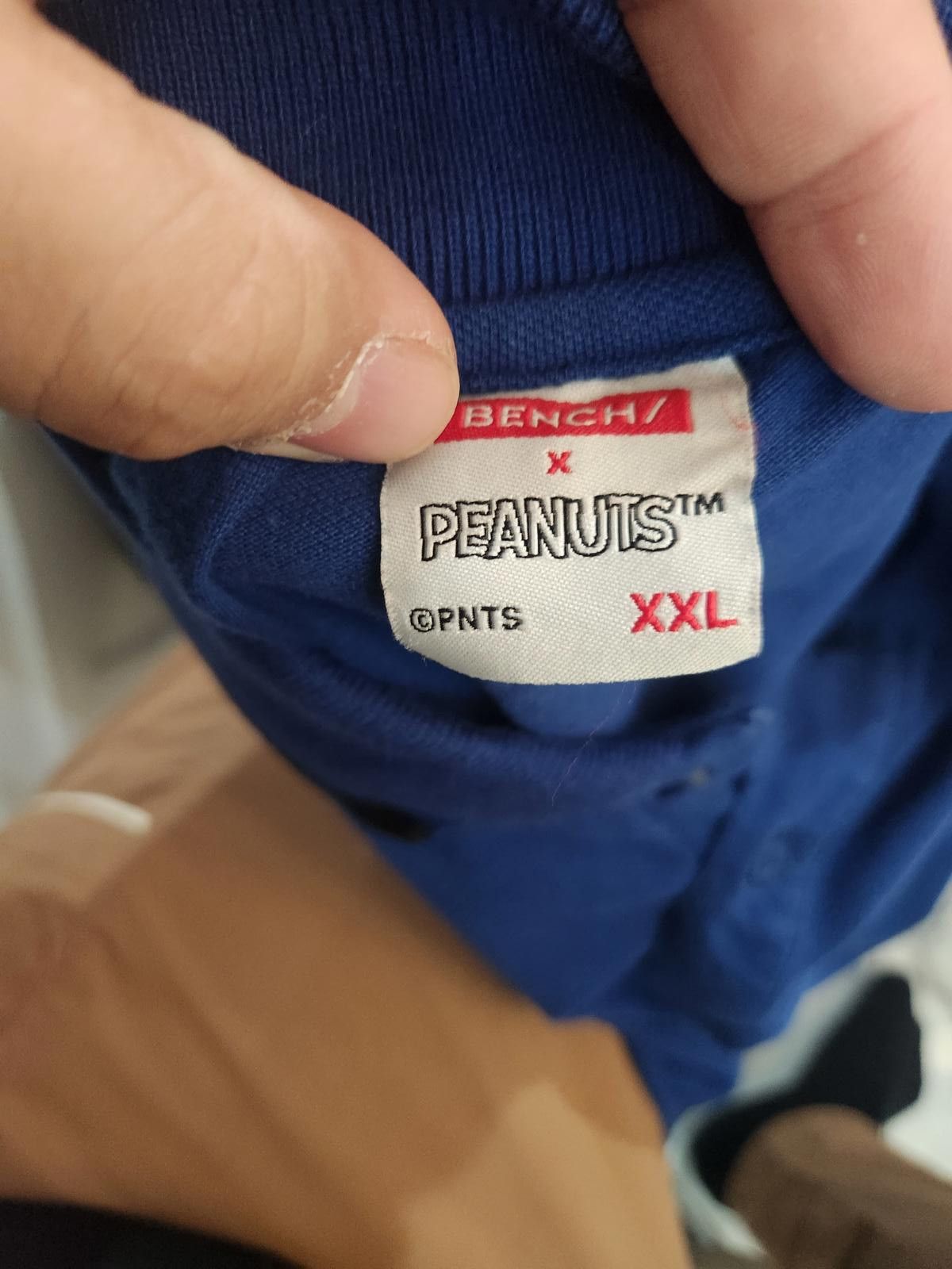 Bench Vintage BENCH/ X PEANUTS Button-up SNOOPY Blue shirt Sz 2XL Size US XXL / EU 58 / 5 - 3 Thumbnail
