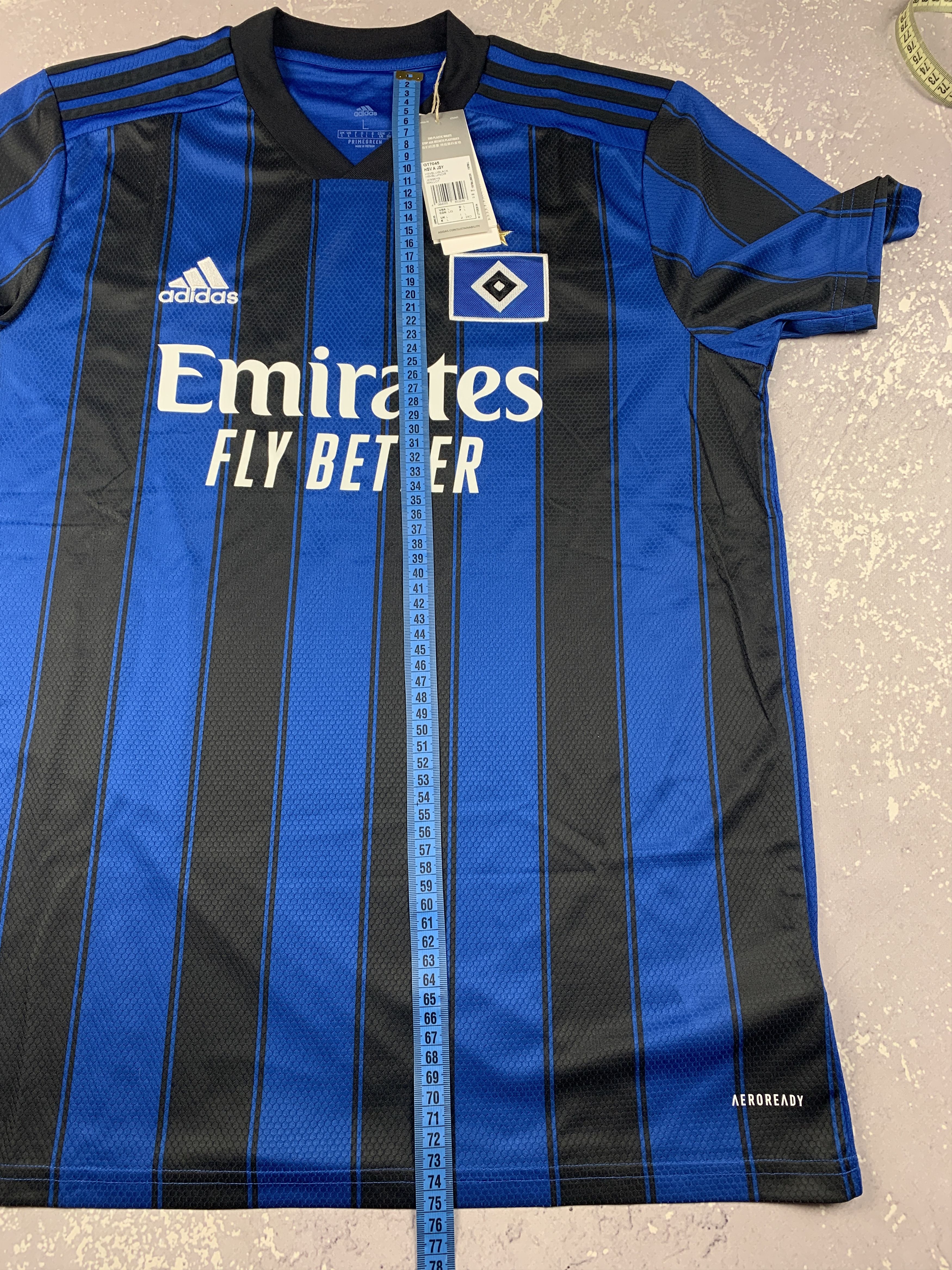 Adidas BNWT Adidas Hamburg 2021/2022 Away Soccer Jersey Shirt Bloke Size US L / EU 52-54 / 3 - 8 Thumbnail