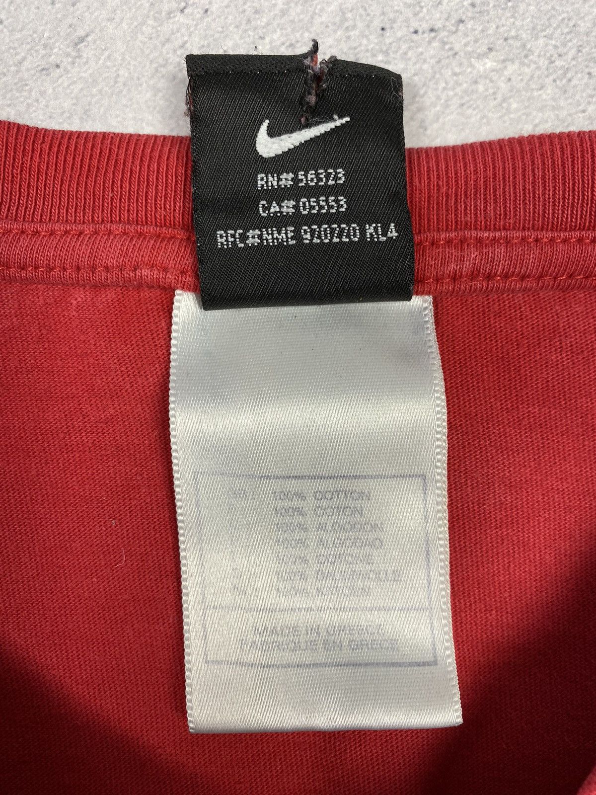 Nike × Vintage Vintage 00s Nike England 2002 T Shirt Tee y2k Size US L / EU 52-54 / 3 - 15 Thumbnail
