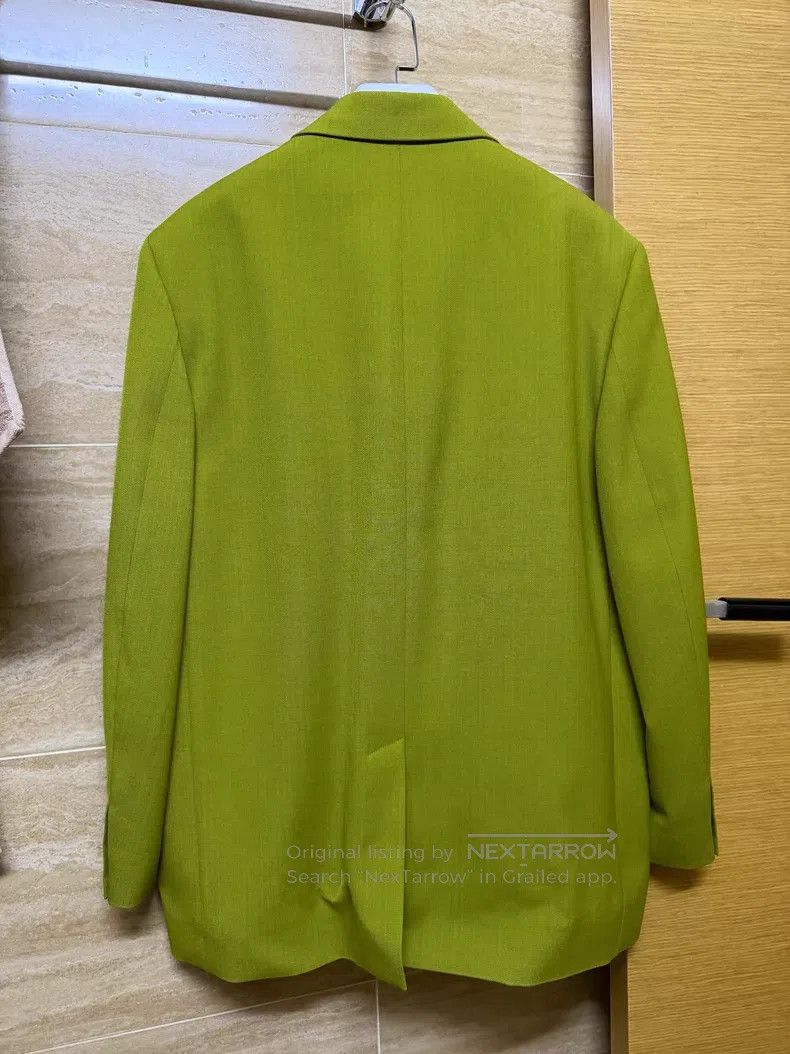 Acne Studios Acne Studios Green Oversized Blazer Size XXS / US 00 / IT 34 - 2 Thumbnail