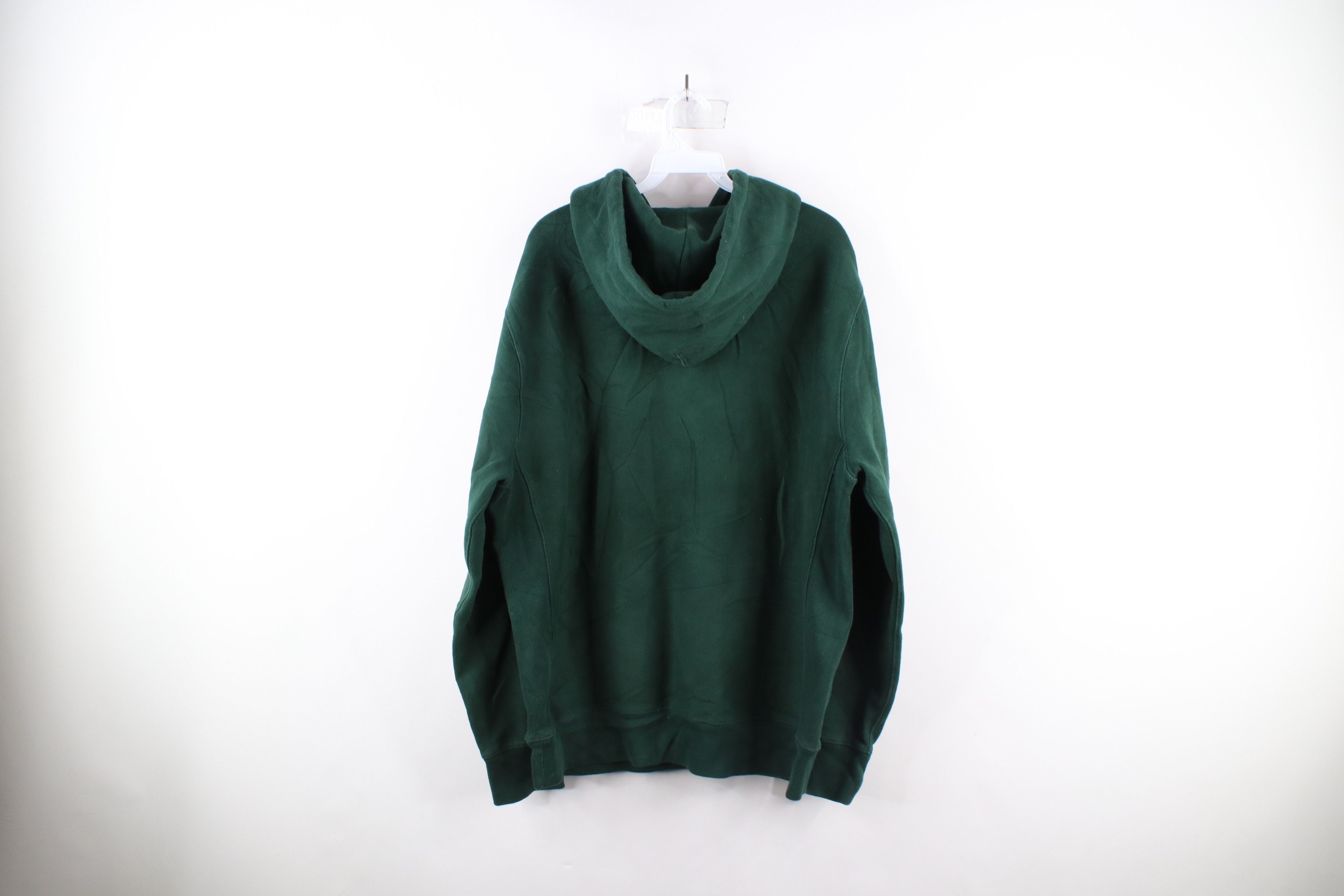 J.Crew × Vintage J Crew Sportswear Blank Heavyweight Hoodie Sweatshirt Size US L / EU 52-54 / 3 - 7 Thumbnail