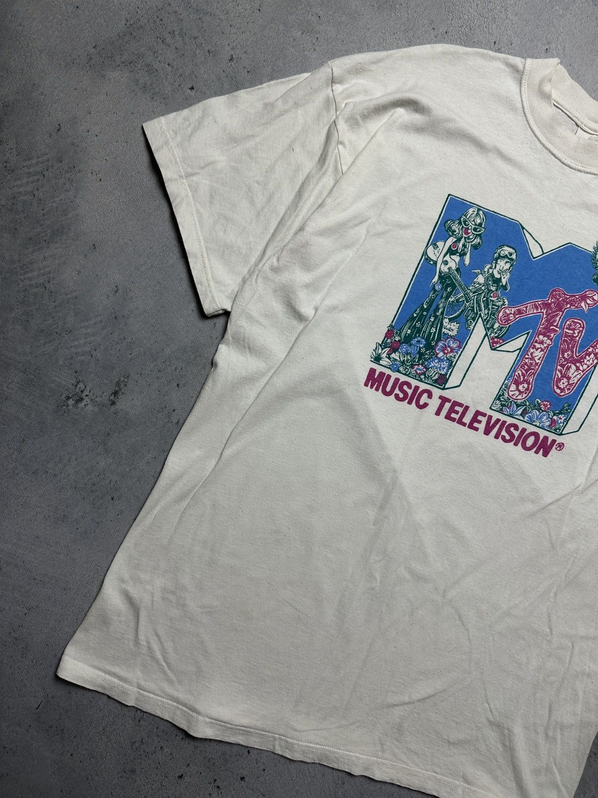 Mtv Vintage MTV Limited Edition Art Design Music Television 90’s Size US L / EU 52-54 / 3 - 3 Thumbnail