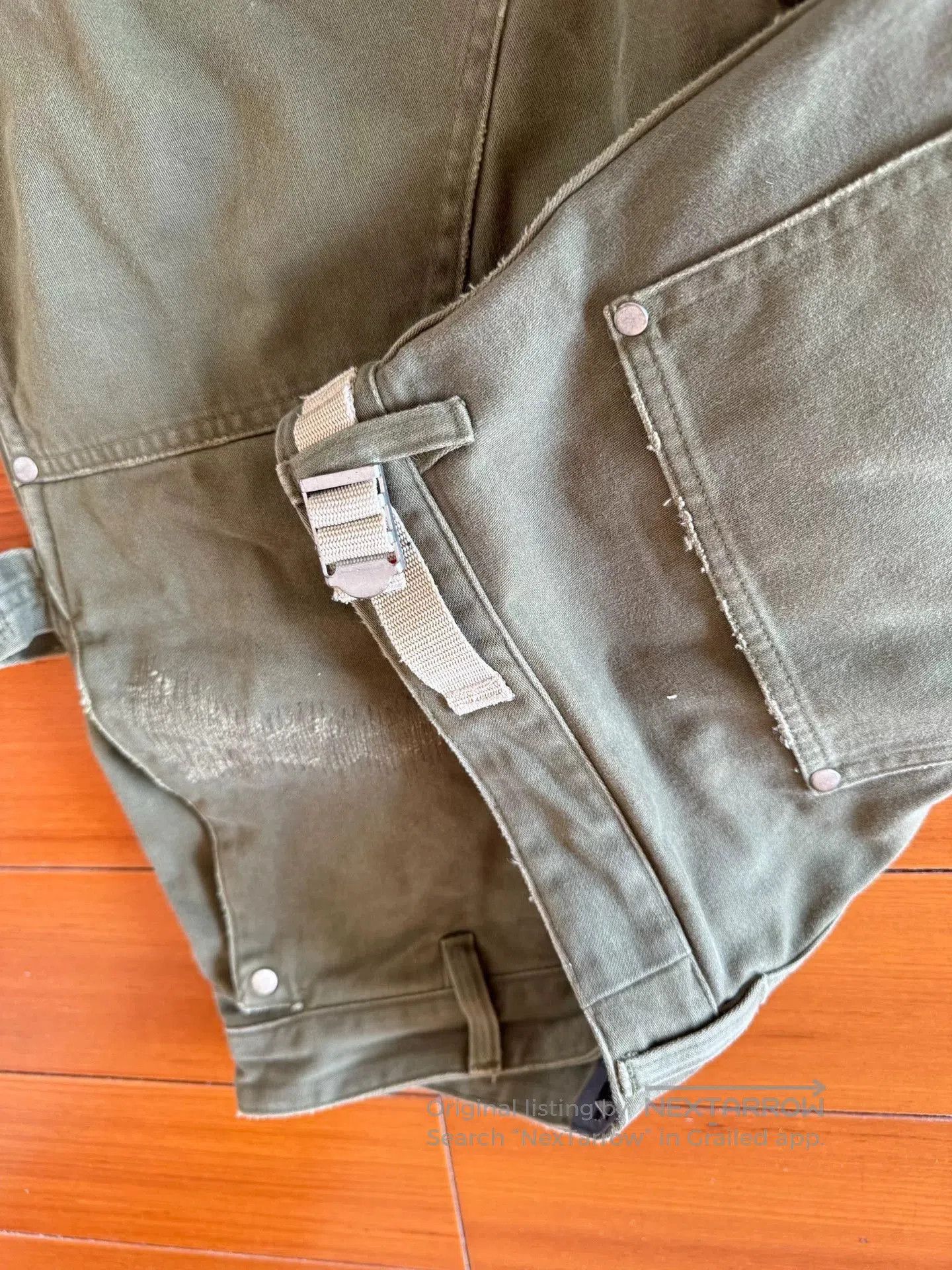 Vuja De Vujade 004 Green Cargo Pants. Size US 28 / EU 44 - 6 Thumbnail