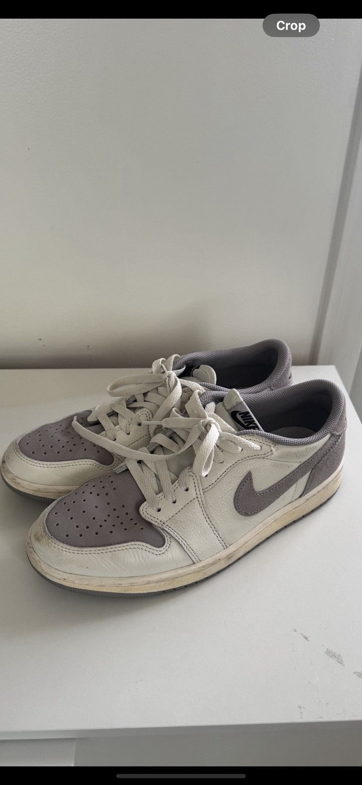 Nike Jordan 1 Lo Atmosphere Grey Size US 9 / EU 42 - 6 Thumbnail