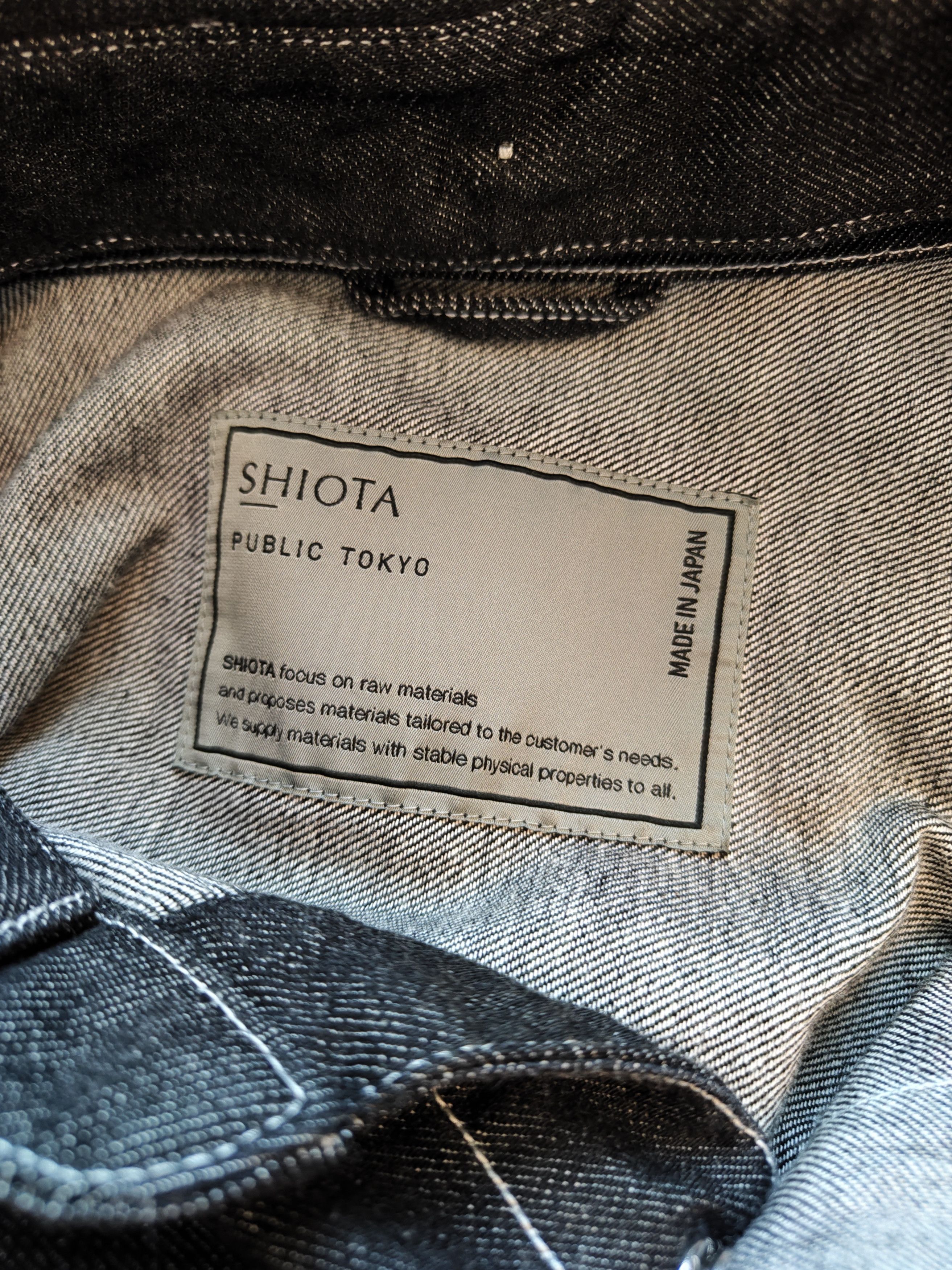 Visvim Public Tokyo SHIOTA denim shirt.Like Sacai or Neighborhood Size US S / EU 44-46 / 1 - 8 Thumbnail