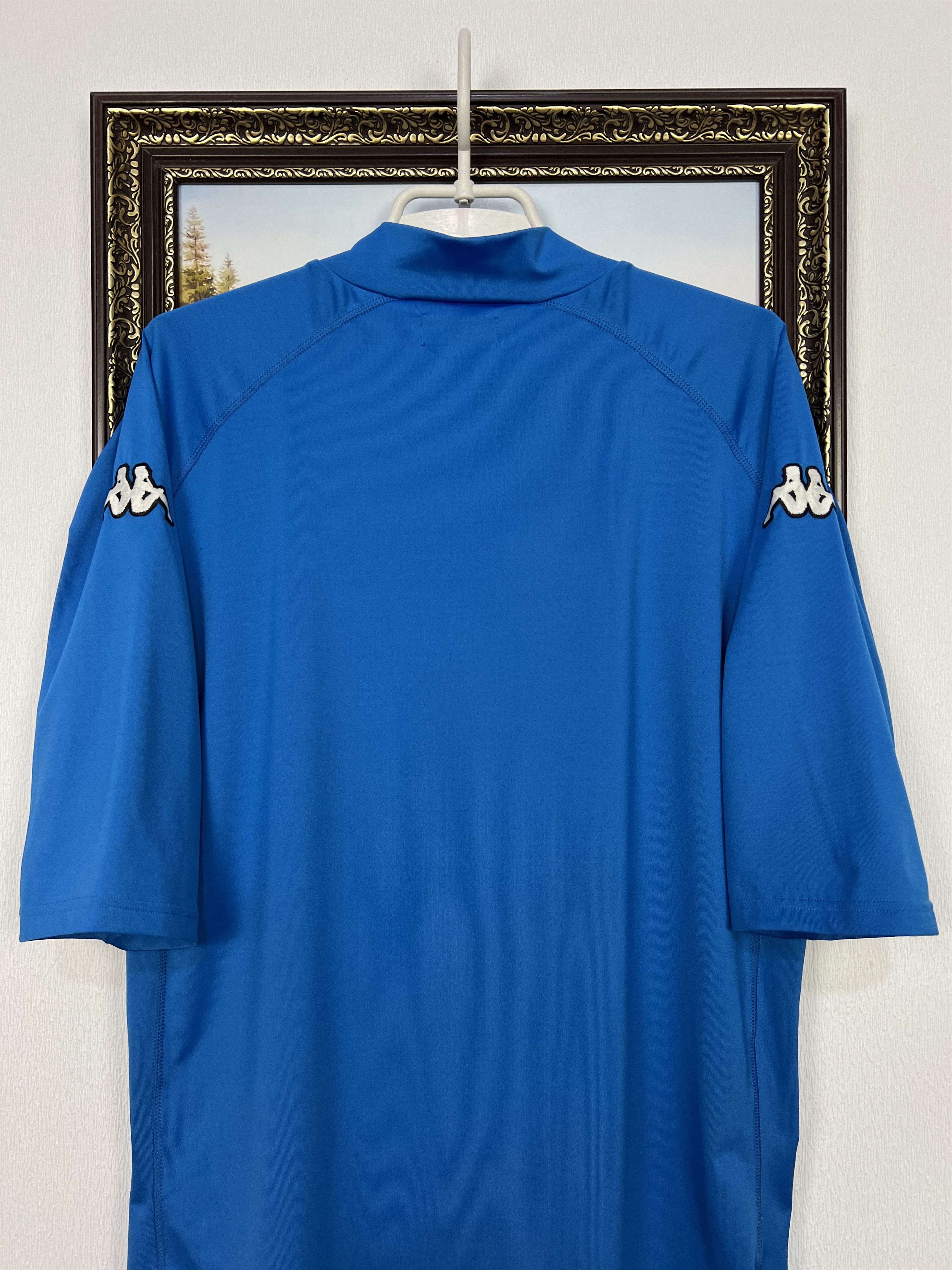 Kappa Italy Home football shirt 2000 Soccer Kappa Blue Jersey Size US XL / EU 56 / 4 - 10 Thumbnail