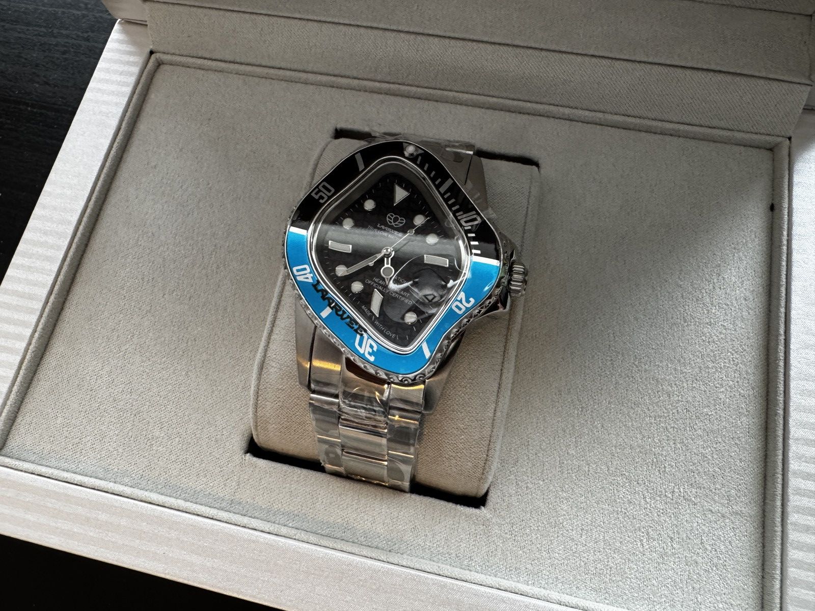 LAARVEE LAARVEE X SNEAKMART CRASH Watch ICE Blue Black Bezel PEA001 Size ONE SIZE - 2 Thumbnail