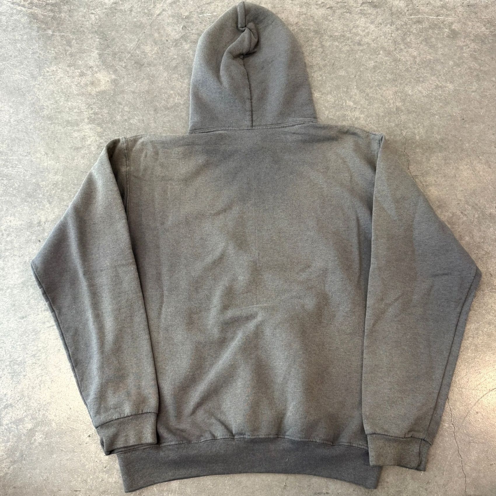 Vintage VINTAGE ACDC Rock Band Hoodie Sweatshirt Pullover Grey Small Women Size S / US 4 / IT 40 - 2 Thumbnail