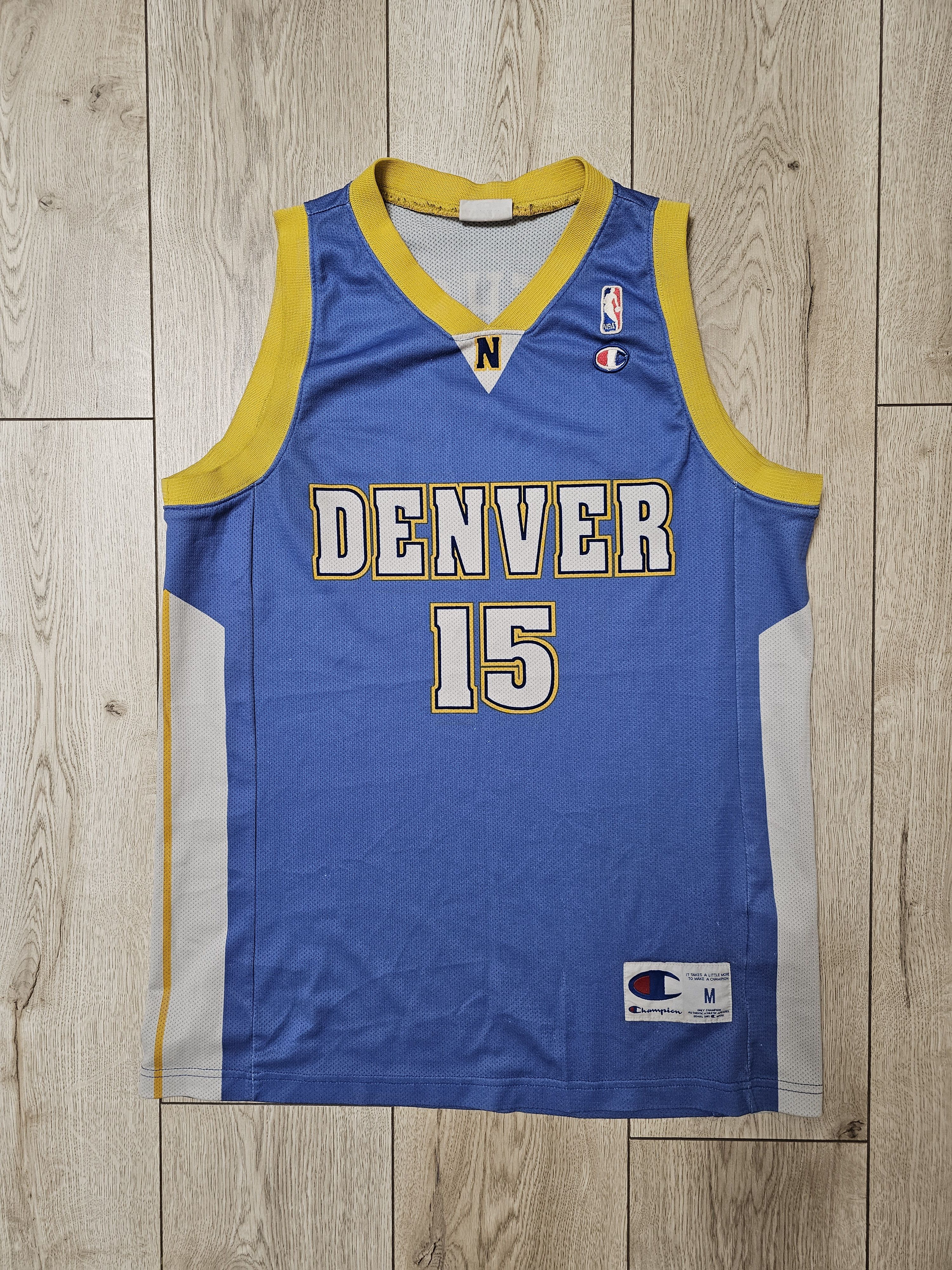 Champion × NBA × Vintage DENVER NUGGETS VINTAGE CHAMPION JERSEY 90s ANTHONY Size US M / EU 48-50 / 2 - 1 Thumbnail