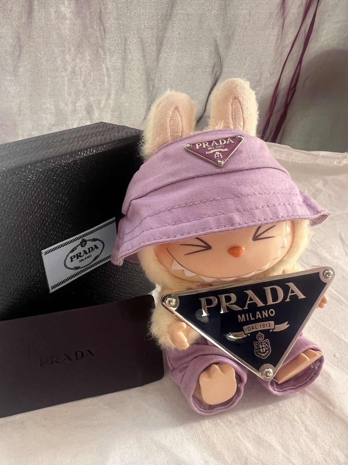 Prada 🔺Prada triangle logo metal belt buckle Size ONE SIZE - 1 Thumbnail