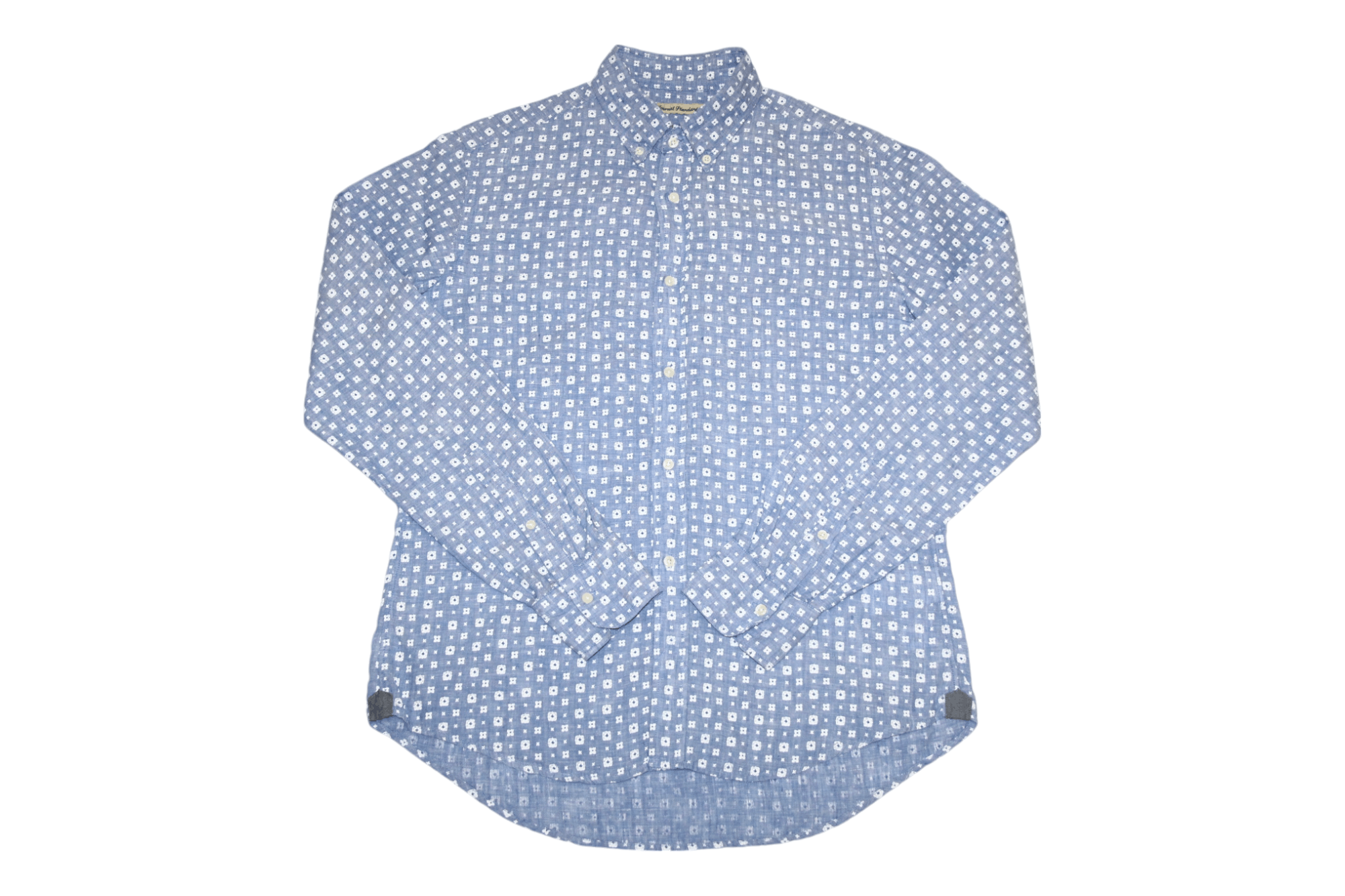 Journal Standard Journal Standard Abstract Patterns Button-Down Linen Shirt Size US S / EU 44-46 / 1 - 1 Preview